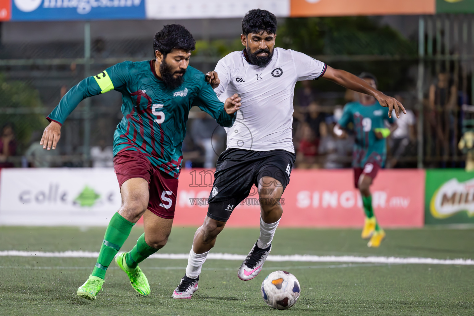 Kulhivaru Vuzaara Club vs Club Binaara in Club Maldives Classic 2024 held in Rehendi Futsal Ground, Hulhumale', Maldives on Saturday, 14th September 2024. Photos: Ismail Thoriq / images.mv