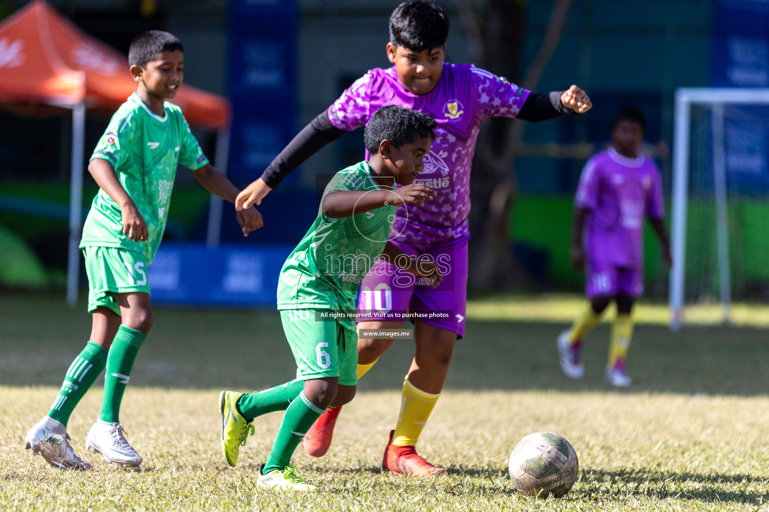 Day 3 of Nestle Kids Football Fiesta, held in Henveyru Football Stadium, Male', Maldives on Friday, 13th October 2023 Photos: Hassan Simah, Ismail Thoriq, Mohamed Mahfooz Moosa, Nausham Waheed / images.mv