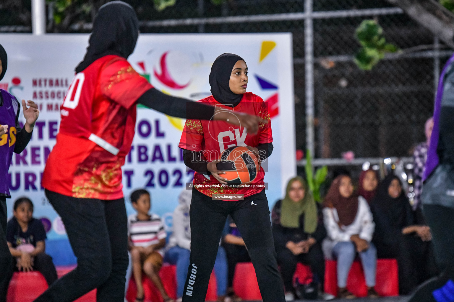 Final of Inter-School Parents Netball Tournament was held in Male', Maldives on 4th December 2022. Photos: Nausham Waheed / images.mv