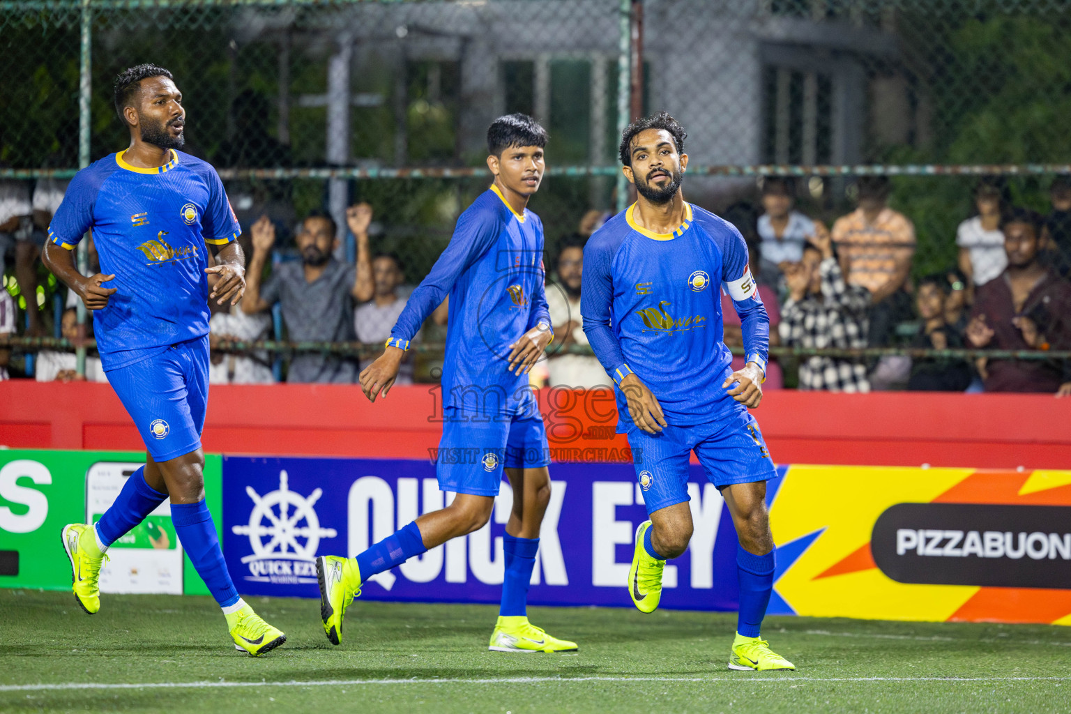 HA Filladhoo vs HA Baarah in Day 13 of Golden Futsal Challenge 2025 was held on Friday, 17th January 2025, in Hulhumale', Maldives 
Photos: Hassan Simah / images.mv