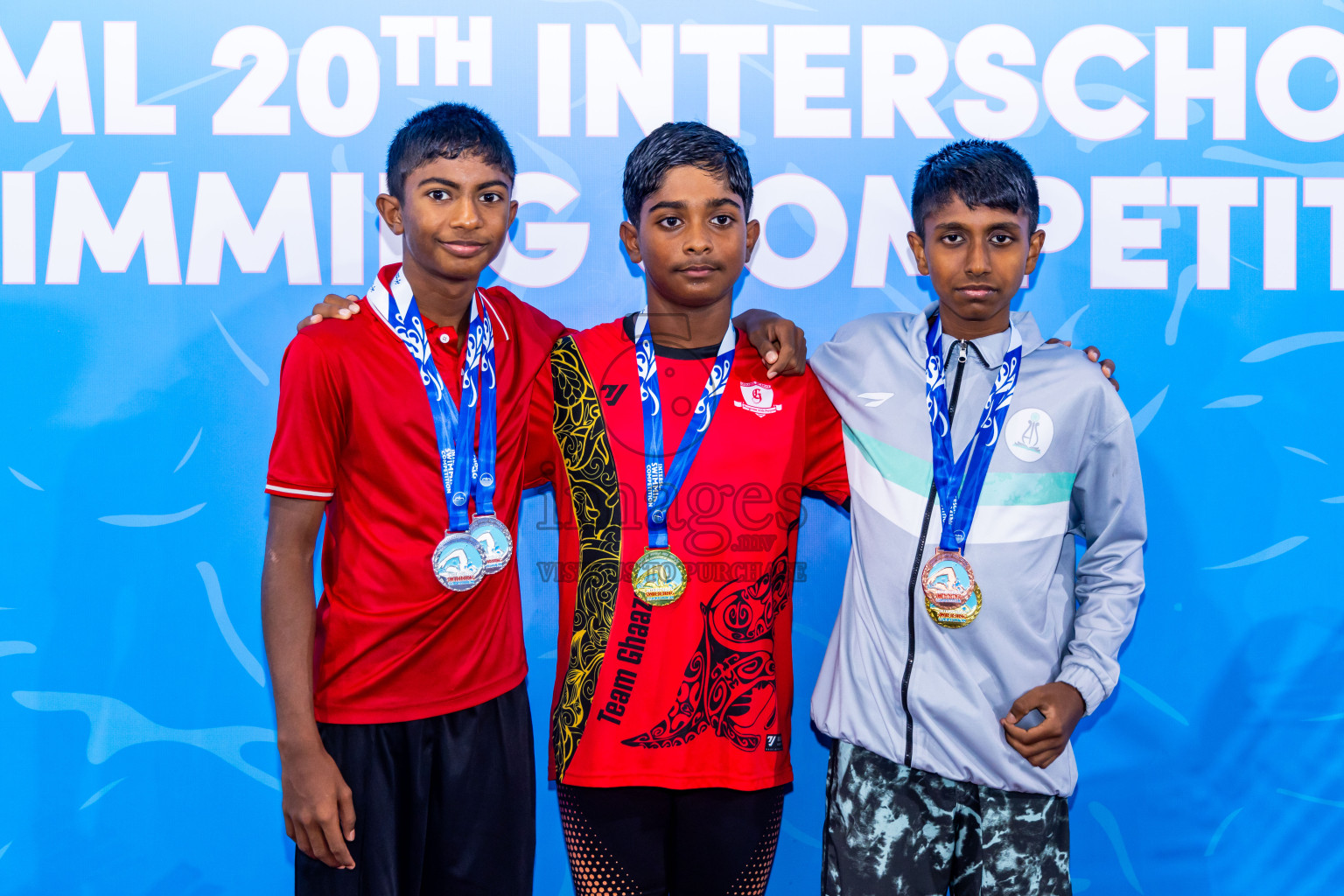 Day 5 of 20th Inter-school Swimming Competition 2024 held in Hulhumale', Maldives on Wednesday, 16th October 2024. Photos: Nausham Waheed / images.mv