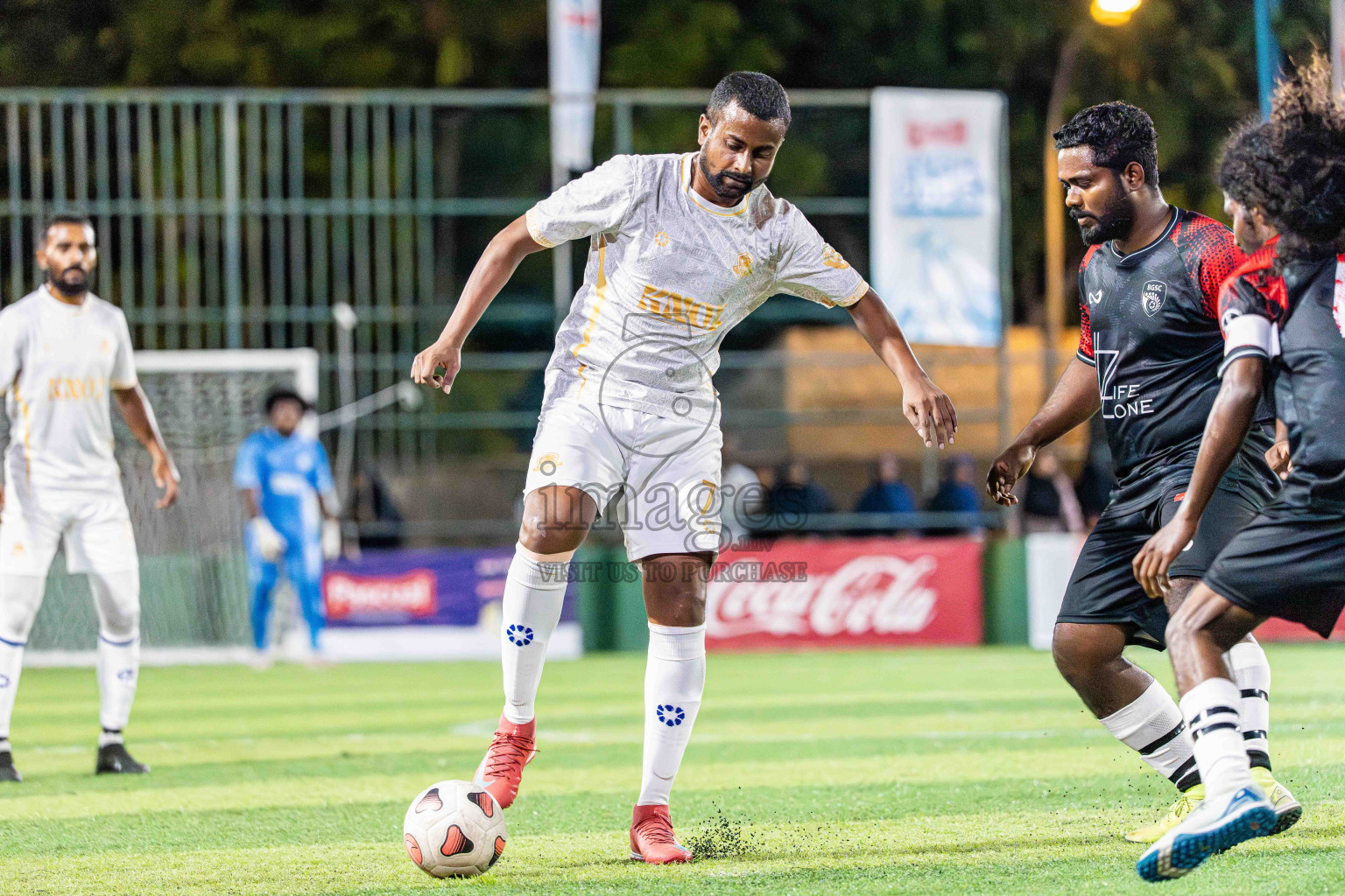 Lecrose VS BGSC in Day 4 - Fonadhoo Youth Futsal Challenge 2025 held in Fonadhoo Futsal Stadium, L. Fonadhoo, Maldives on Wednesday, 29th October 2025 Photos: Arif Rasheed / images.mv