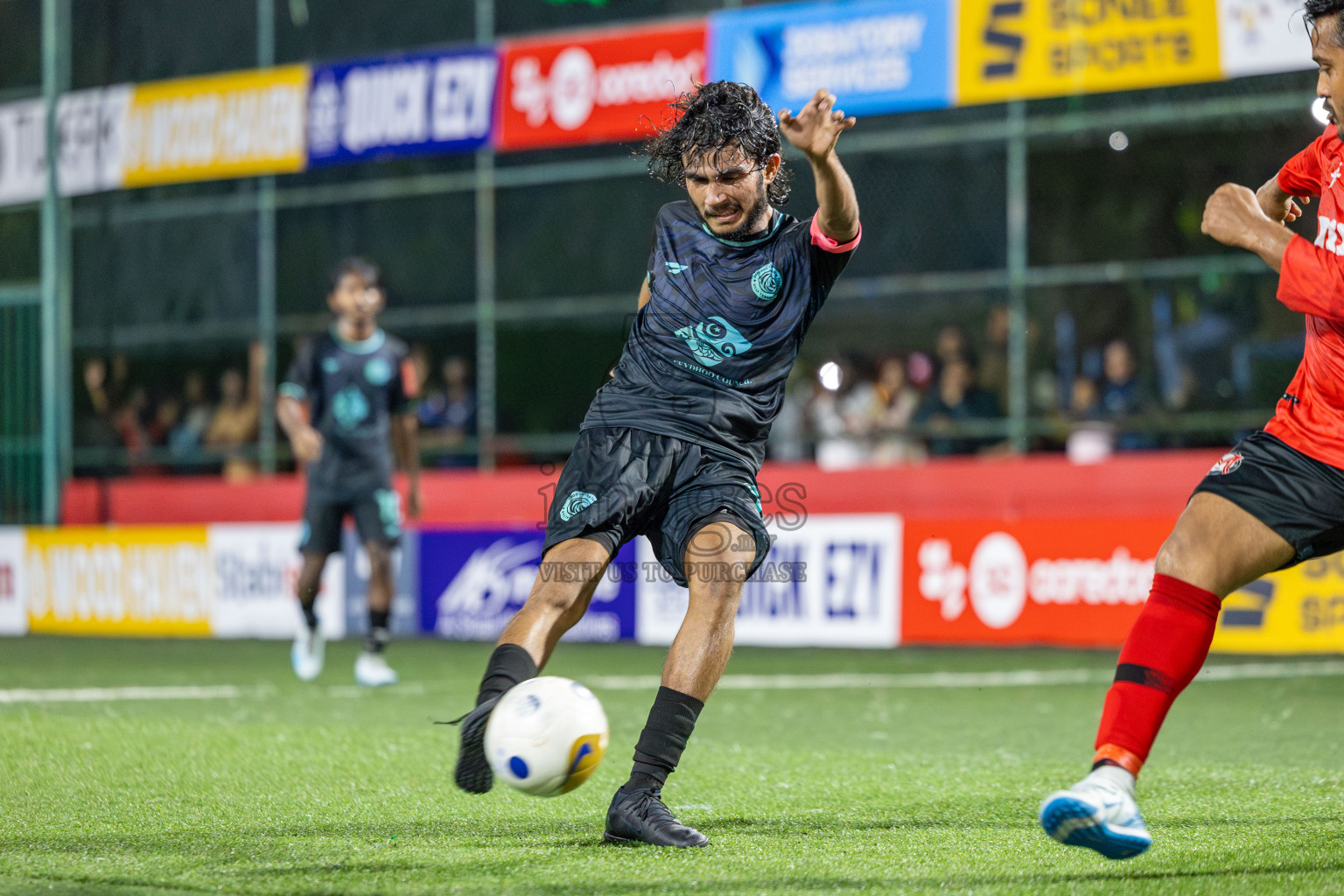 Sh Maroshi vs Sh Feydhoo in Day 11 of Golden Futsal Challenge 2025 was held on Wednesday, 15th January 2025, in Hulhumale', Maldives Photos: Mohamed Mahfooz Moosa / images.mv
