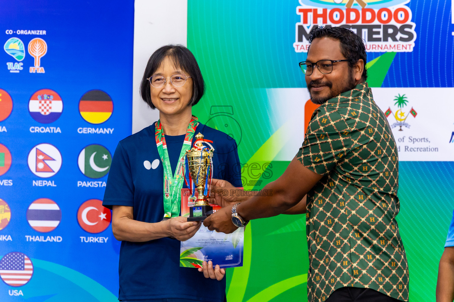 Day 3 of 1st Thoddoo Masters Table Tennis Tournament was held on Saturday, 23rd August 2025 in AA Thoddoo, Maldives. Photos: Nausham Waheed / images.mv