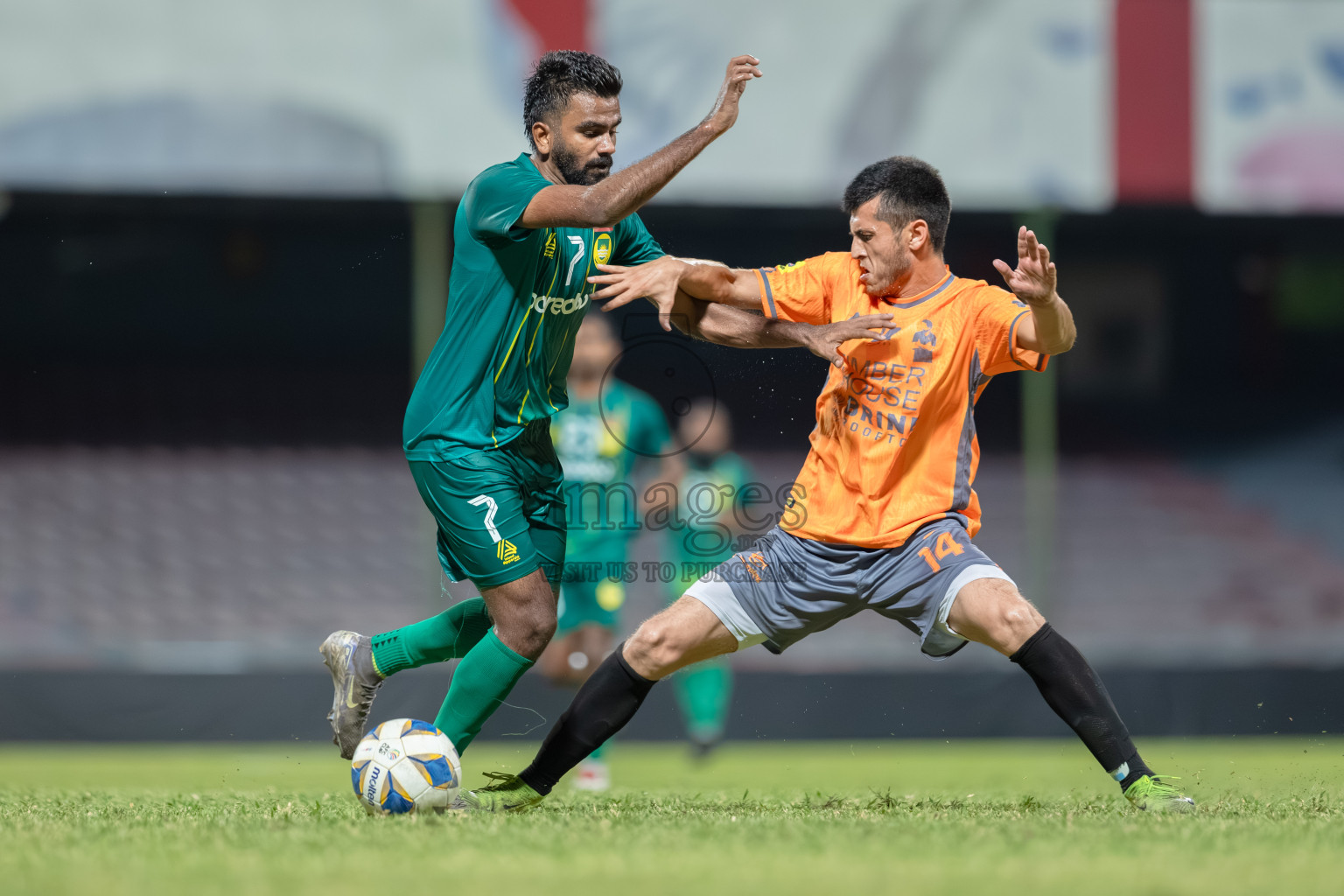 Charity Shield Match between Maziya Sports and Recreation Club and Club Eagles held in National Football Stadium, Male', Maldives Photos: Abdulla Abeedh / Images.mv