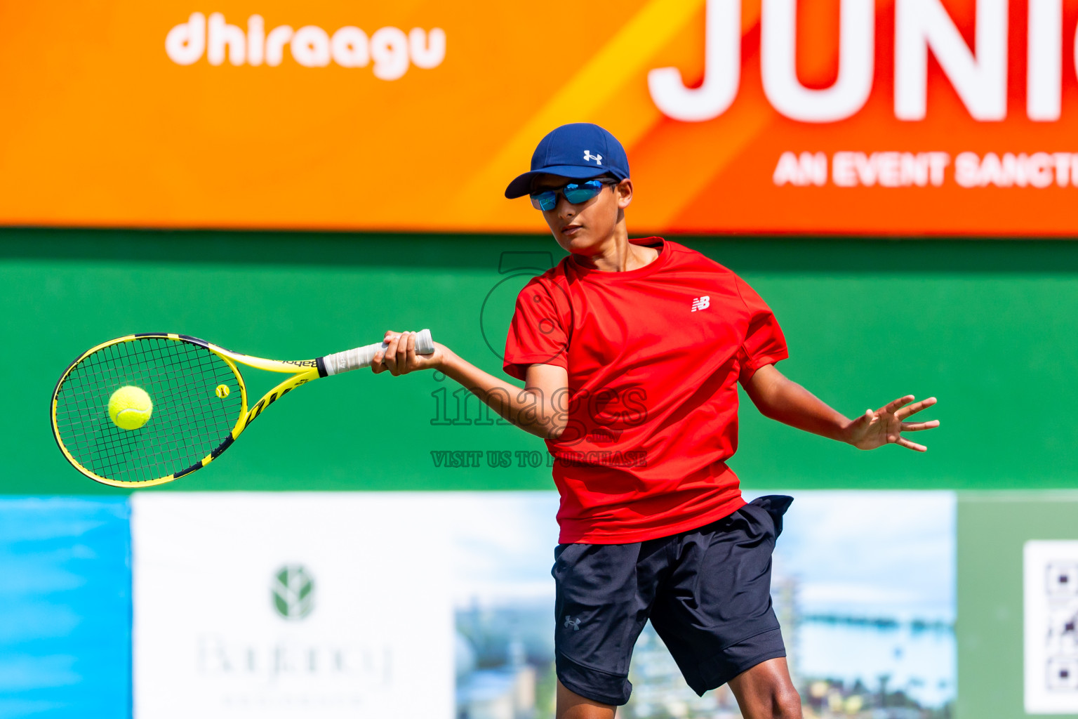 Day 4 of ATF Maldives Junior Open Tennis was held in Male' Tennis Court, Male', Maldives on Thursday, 12th December 2024. Photos: Nausham Waheed/ images.mv