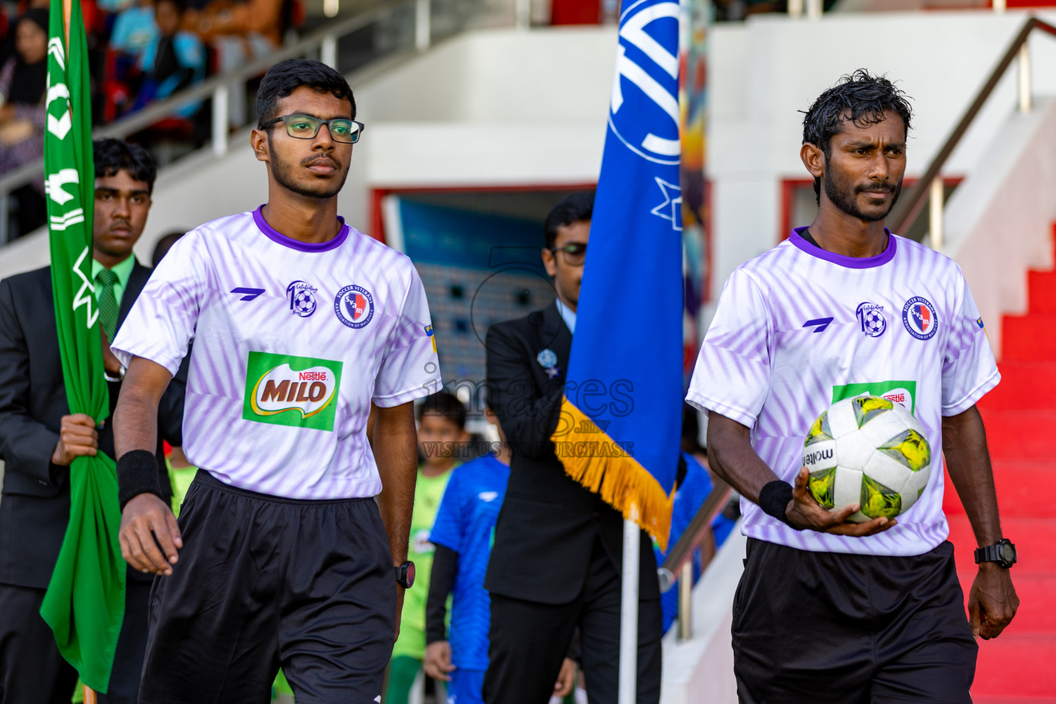 Day 2 of MILO Kids Football Fiesta was held at National Stadium in Male', Maldives on Saturday, 24th February 2024.