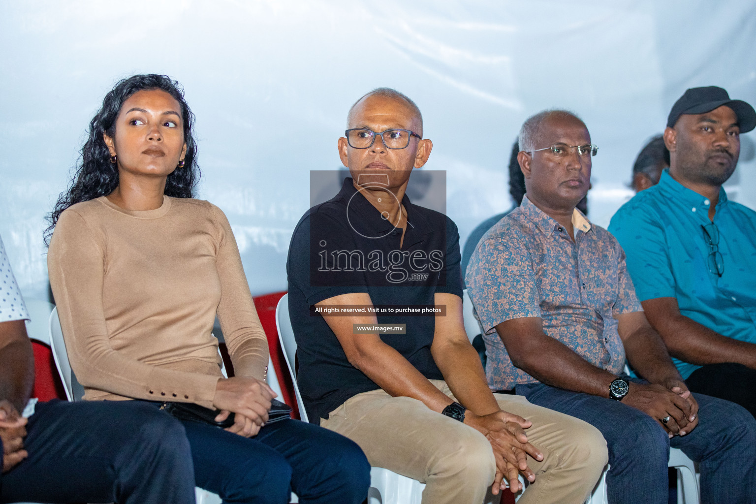 Opening of Sonee Sports Golden Futsal Challenge 2023 held on 4th Feb 2023 in Hulhumale, Male', Maldives. Photos by Nausham Waheed