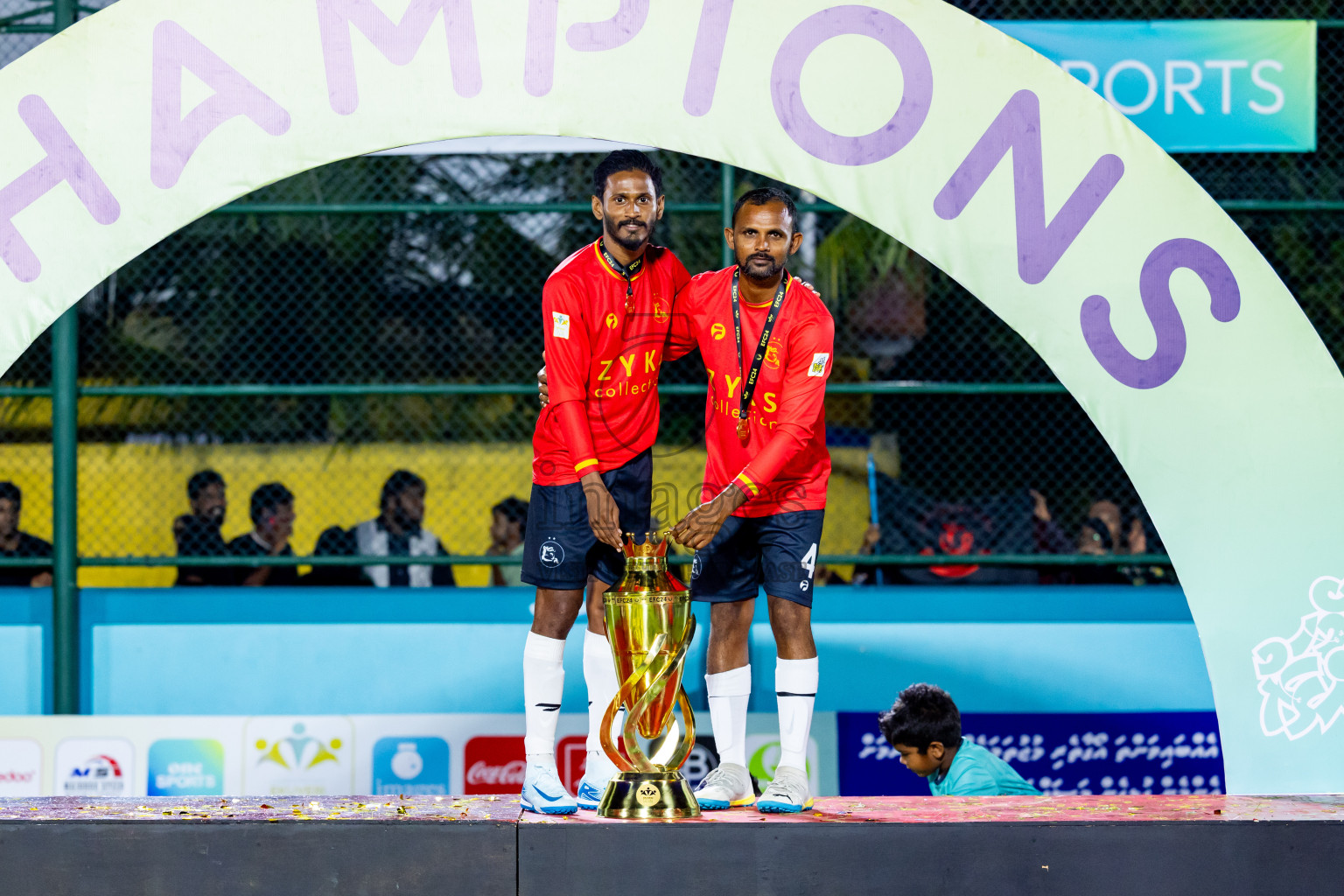 Dee Ess Kay vs Kovigoani in Final of Laamehi Dhiggaru Ekuveri Futsal Challenge 2024 was held on Wednesday, 31st July 2024, at Dhiggaru Futsal Ground, Dhiggaru, Maldives Photos: Nausham Waheed / images.mv