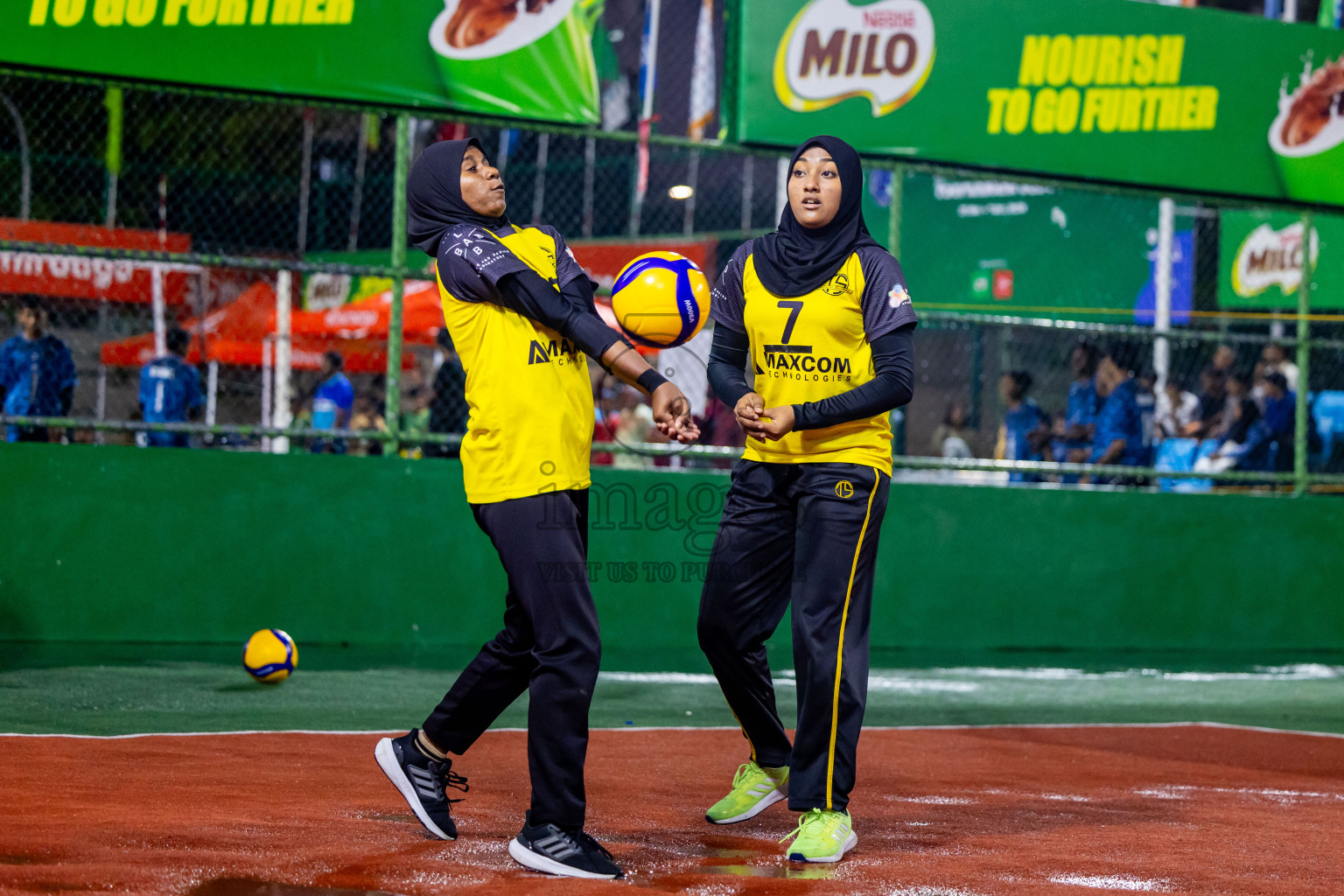 Day 2 of Interschool Volleyball Tournament 2024 was held in Ekuveni Volleyball Court at Male', Maldives on Sunday, 24th November 2024. Photos: Nausham Waheed / images.mv