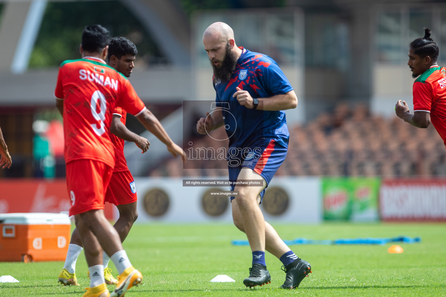 Lebanon vs Bangladesh in SAFF Championship 2023 held in Sree Kanteerava Stadium, Bengaluru, India, on Wednesday, 22nd June 2023. Photos: Nausham Waheed / images.mv