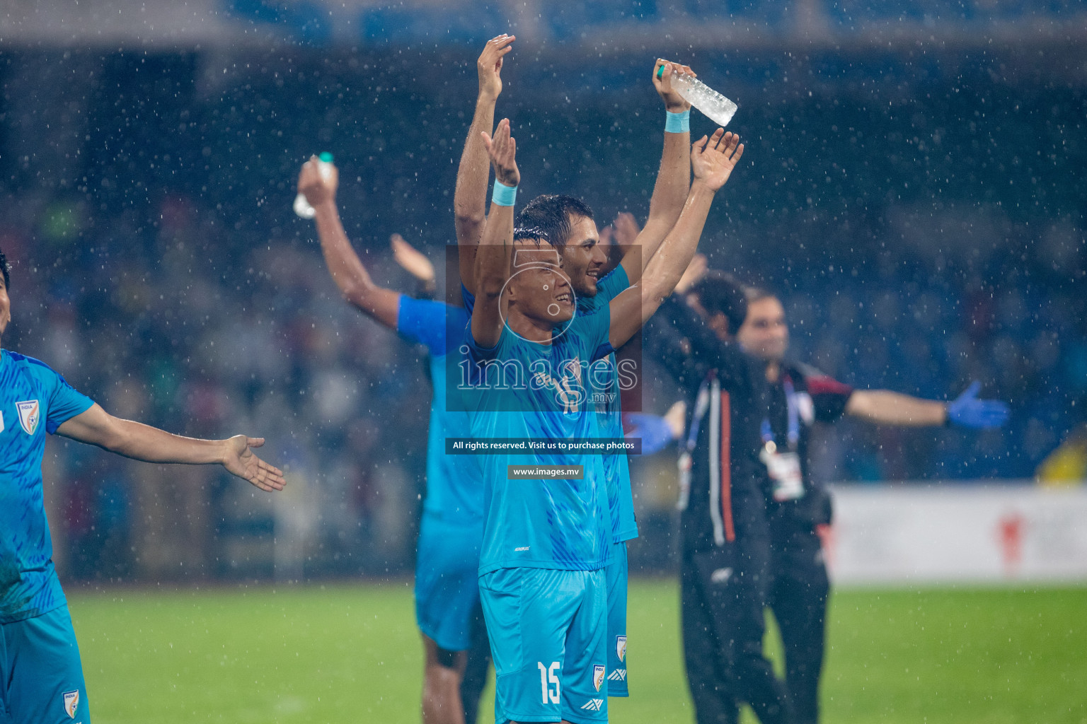 India vs Pakistan in the opening match of SAFF Championship 2023 held in Sree Kanteerava Stadium, Bengaluru, India, on Wednesday, 21st June 2023. Photos: Nausham Waheed / images.mv