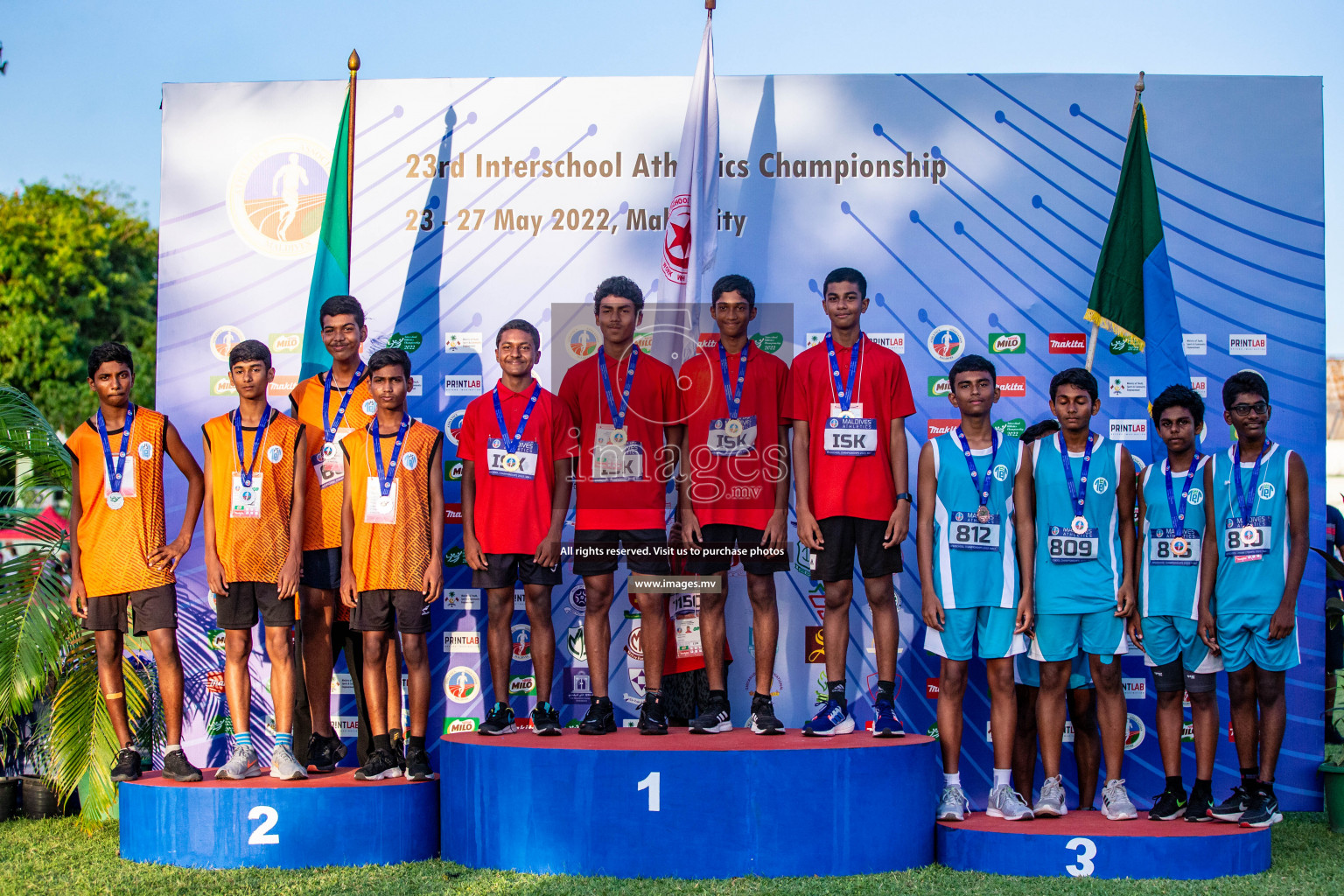 Day 5 of Inter-School Athletics Championship held in Male', Maldives on 27th May 2022. Photos by:Maanish / images.mv