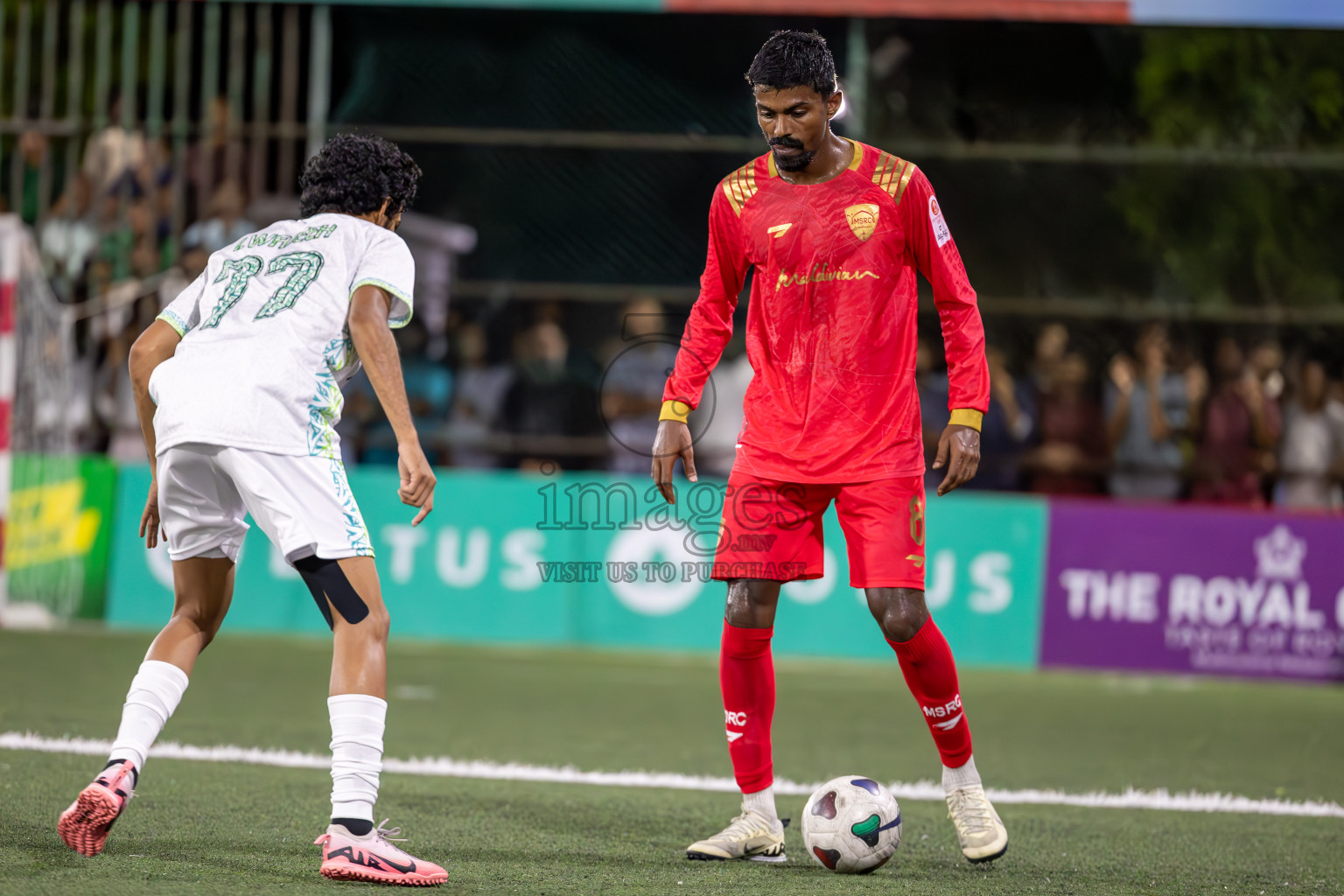 Maldivian vs Club WAMCO in Quarter Finals of Club Maldives Cup 2024 held in Rehendi Futsal Ground, Hulhumale', Maldives on Wednesday, 9th October 2024. Photos: Ismail Thoriq / images.mv