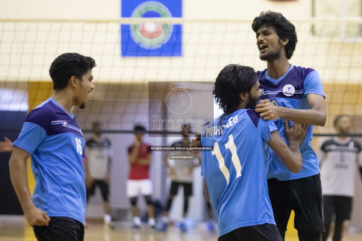 Maldives National University and Villa College in the final of Inter College Volleyball Tournament 2019 (Boys division) in Male', Maldives on Saturday, 30th March 2019 Photos: Shuaadh Abdul Sattar / images.mv