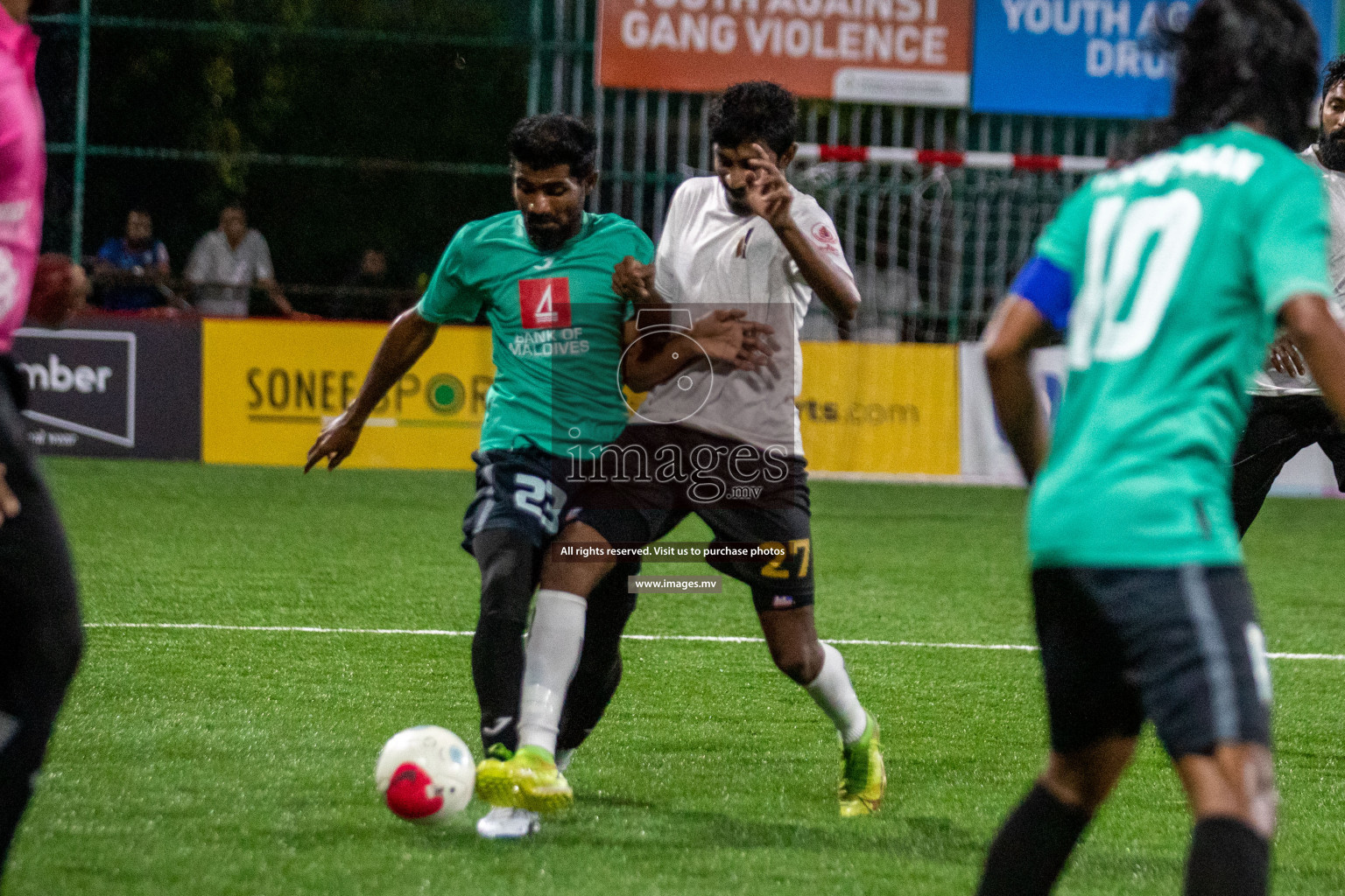 United BML vs Club Airports in Club Maldives Cup 2022 was held in Hulhumale', Maldives on Saturday, 15th October 2022. Photos: Hassan Simah/ images.mv