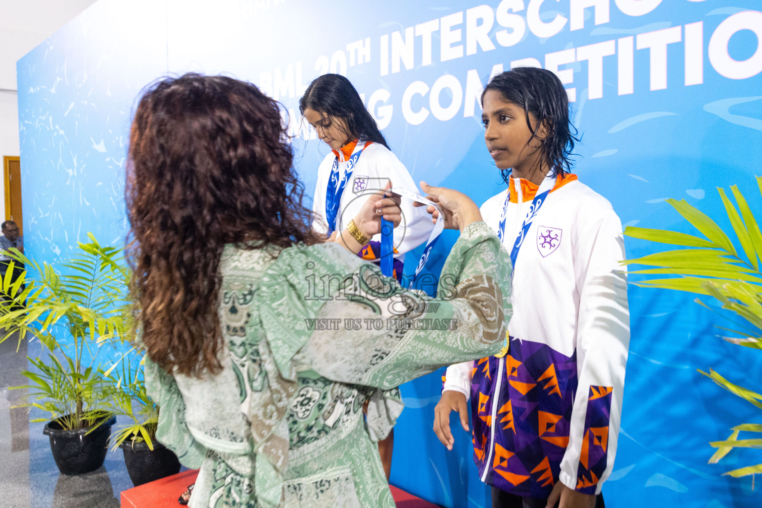 Day 4 of 20th Inter-school Swimming Competition 2024 held in Hulhumale', Maldives on Tuesday, 15th October 2024. Photos: Ismail Thoriq / images.mv