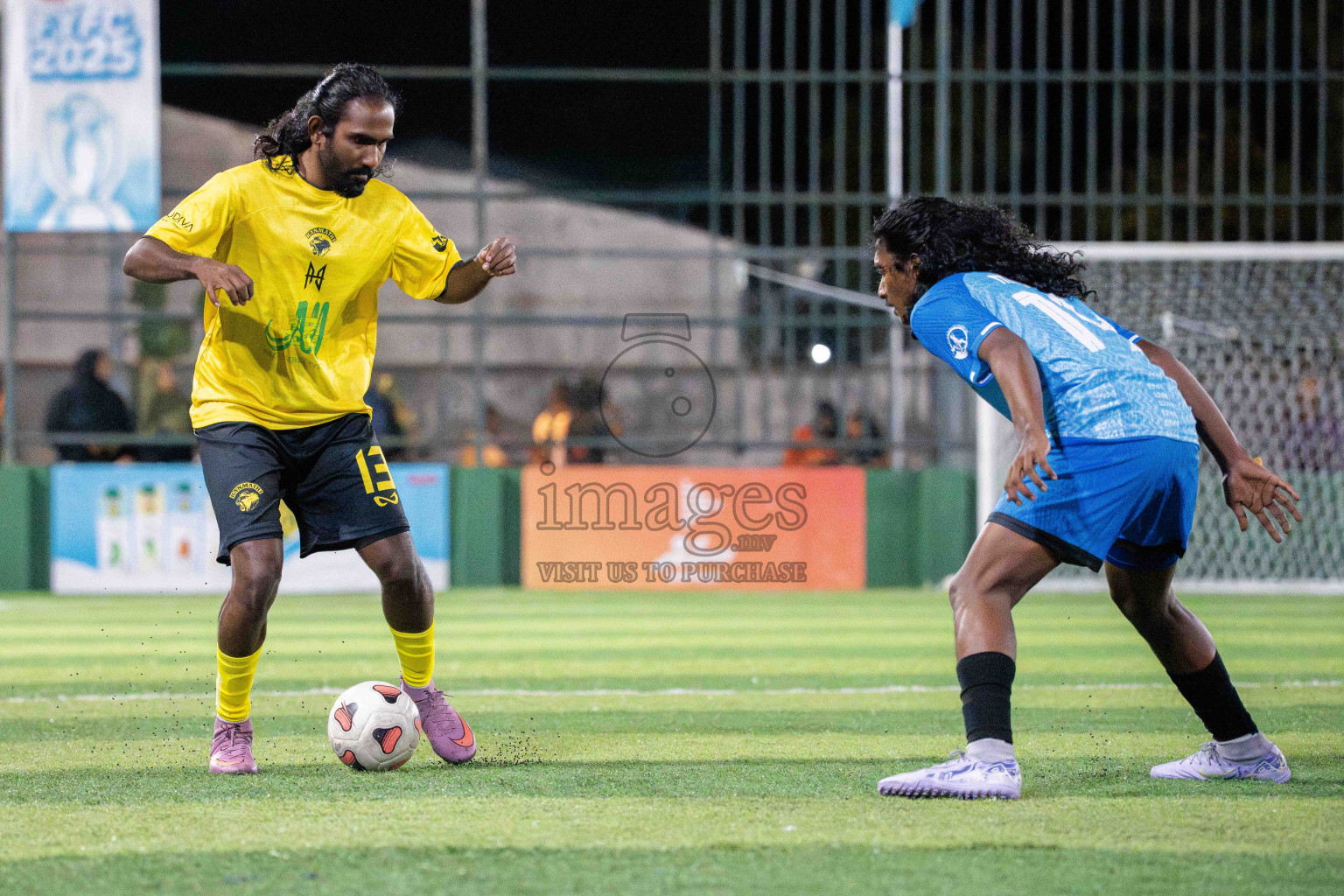 Foemathi VS Kanmathi SC in Day 2 - Fonadhoo Youth Futsal Challenge 2025 held in Fonadhoo Futsal Stadium, L. Fonadhoo, Maldives on Monday, 27th October 2025 Photos: Arif Rasheed / images.mv