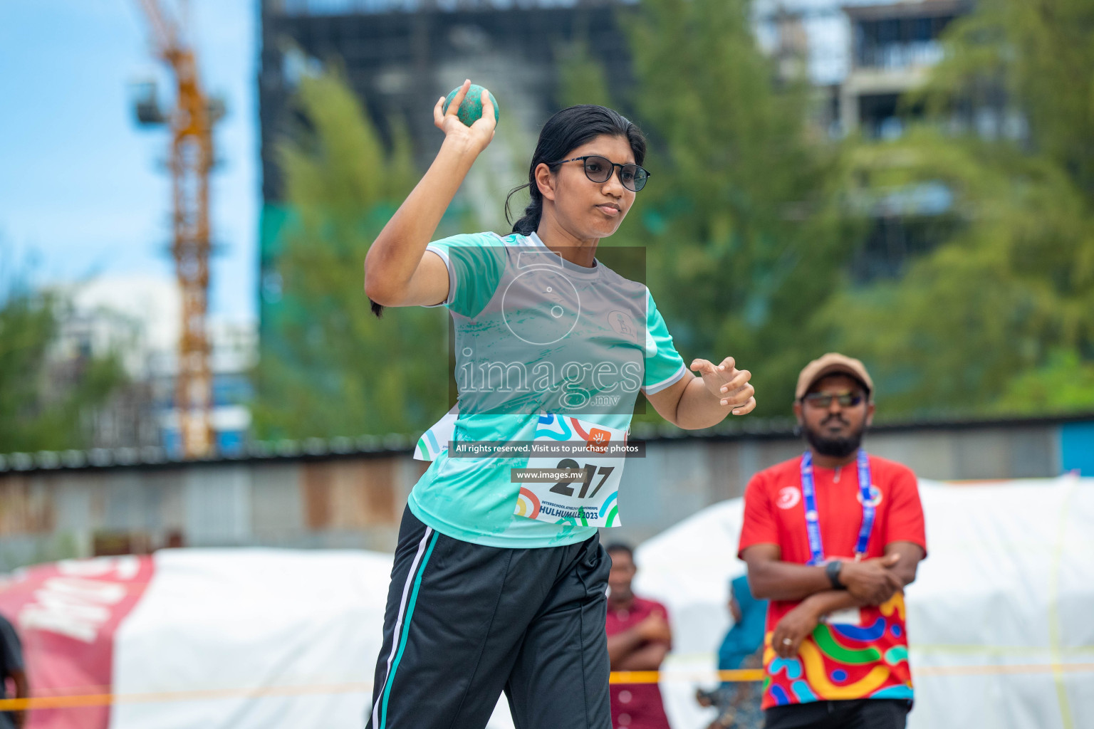 Day two of Inter School Athletics Championship 2023 was held at Hulhumale' Running Track at Hulhumale', Maldives on Sunday, 15th May 2023. Photos: Nausham Waheed / images.mv