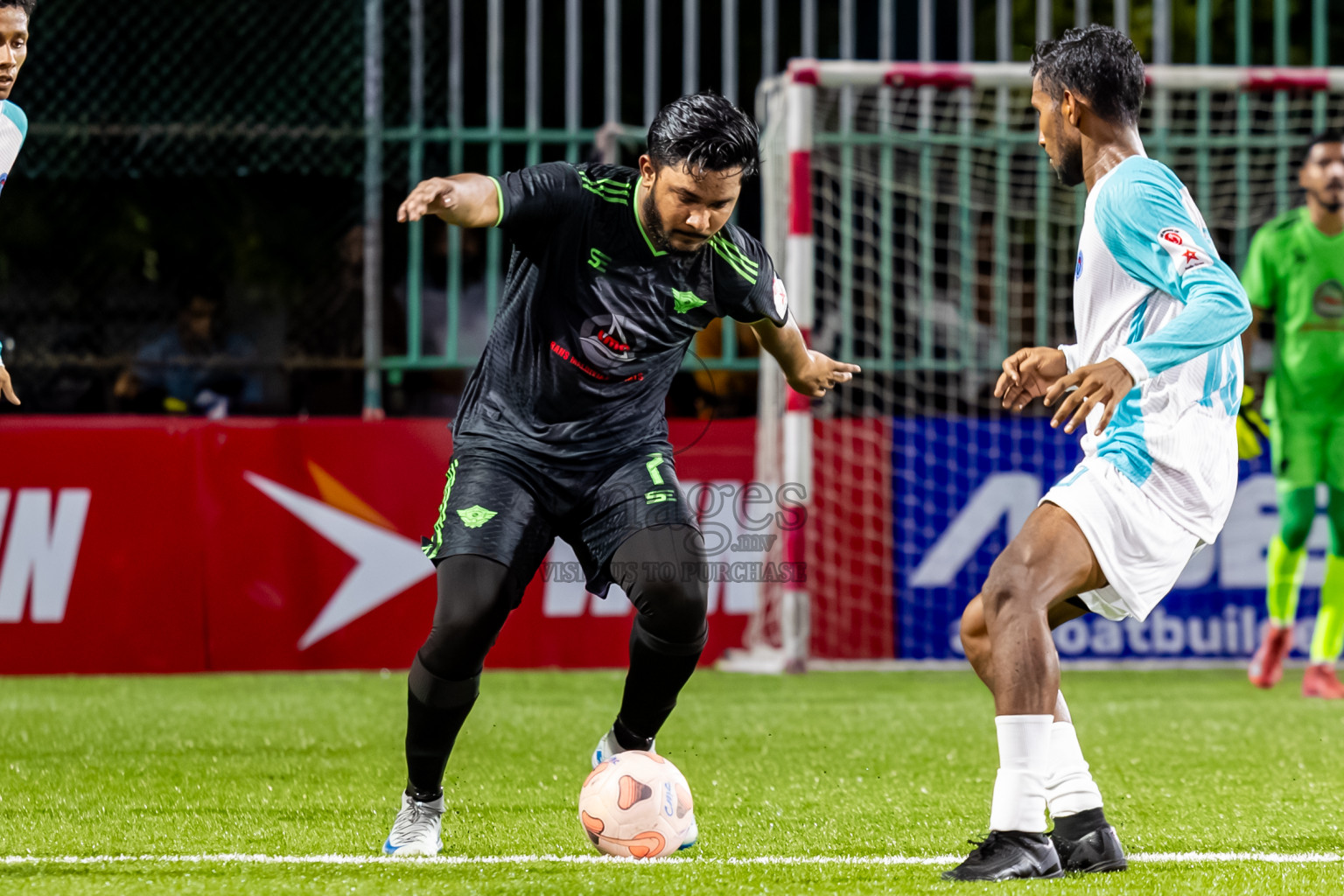 Police Club vs AVSEC in Day 3 of Club Maldives Cup 2025 was held in Rehendi Futsal Ground, Hulhumale', Maldives on Tuesday, 30th September 2025. Photos: Nausham Waheed / images.mv