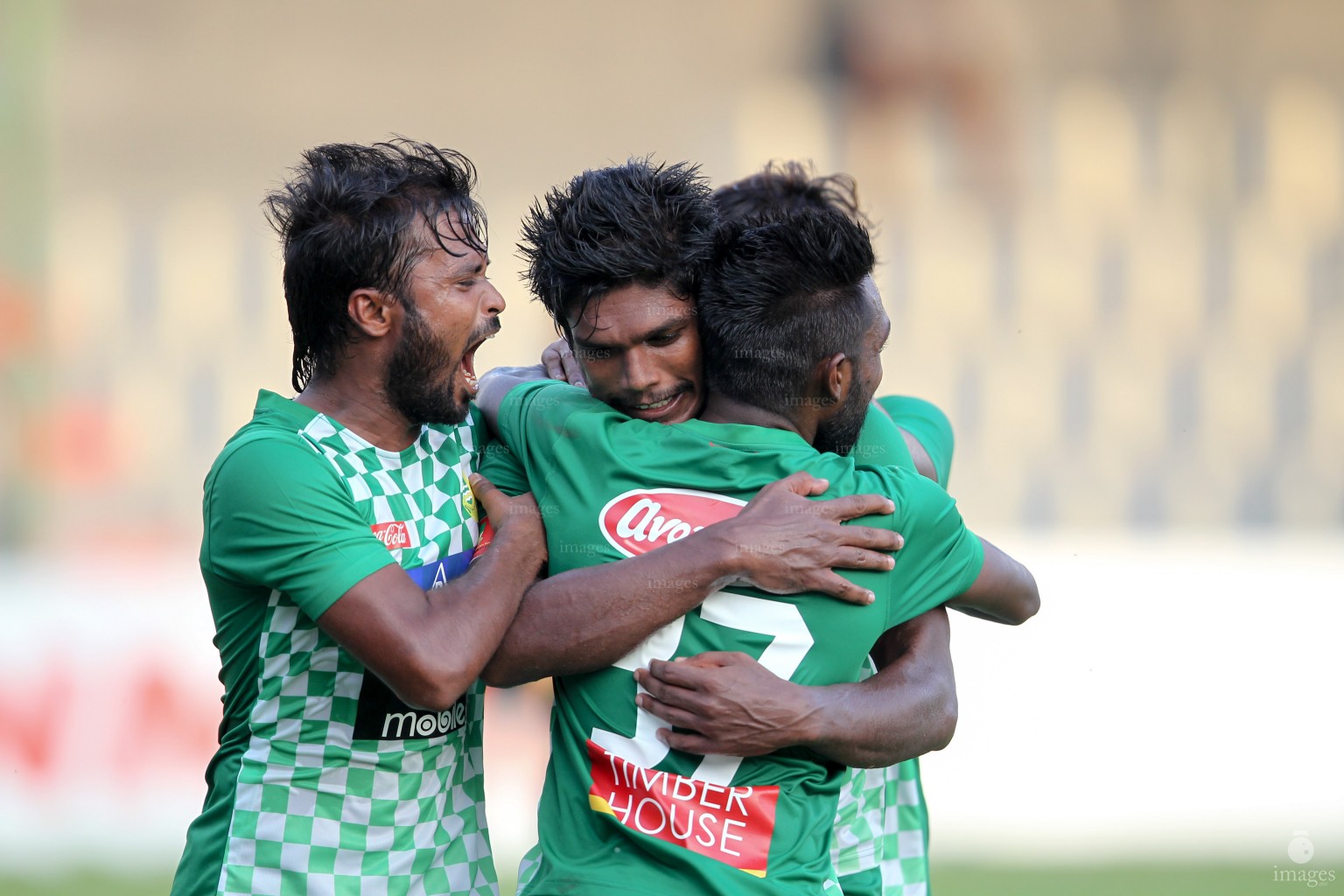 Football Association of Maldives Charity Shield Match between Maziya Sports and Recreation Club and Club Valencia in Male', Maldives, Wednesday, February 16, 2017. Maziya won the match by 1 - 0. (Images.mv Photo/ Hussain Sinan).