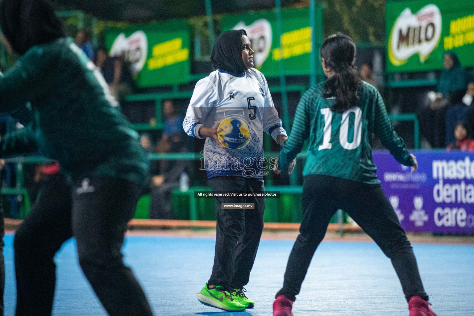 Day 2 of 6th MILO Handball Maldives Championship 2023, held in Handball ground, Male', Maldives on Friday, 21st May 2023 Photos: Nausham Waheed/ Images.mv