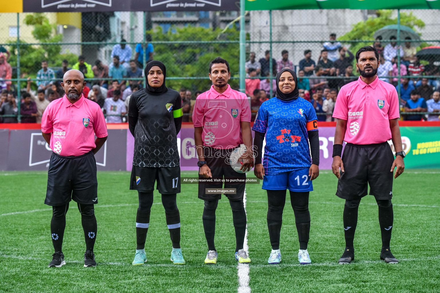 DSC vs Club MYS in Eighteen Thirty Women's Futsal Fiesta 2022 was held in Hulhumale', Maldives on Friday, 14th October 2022. Photos: Nausham Waheed / images.mv