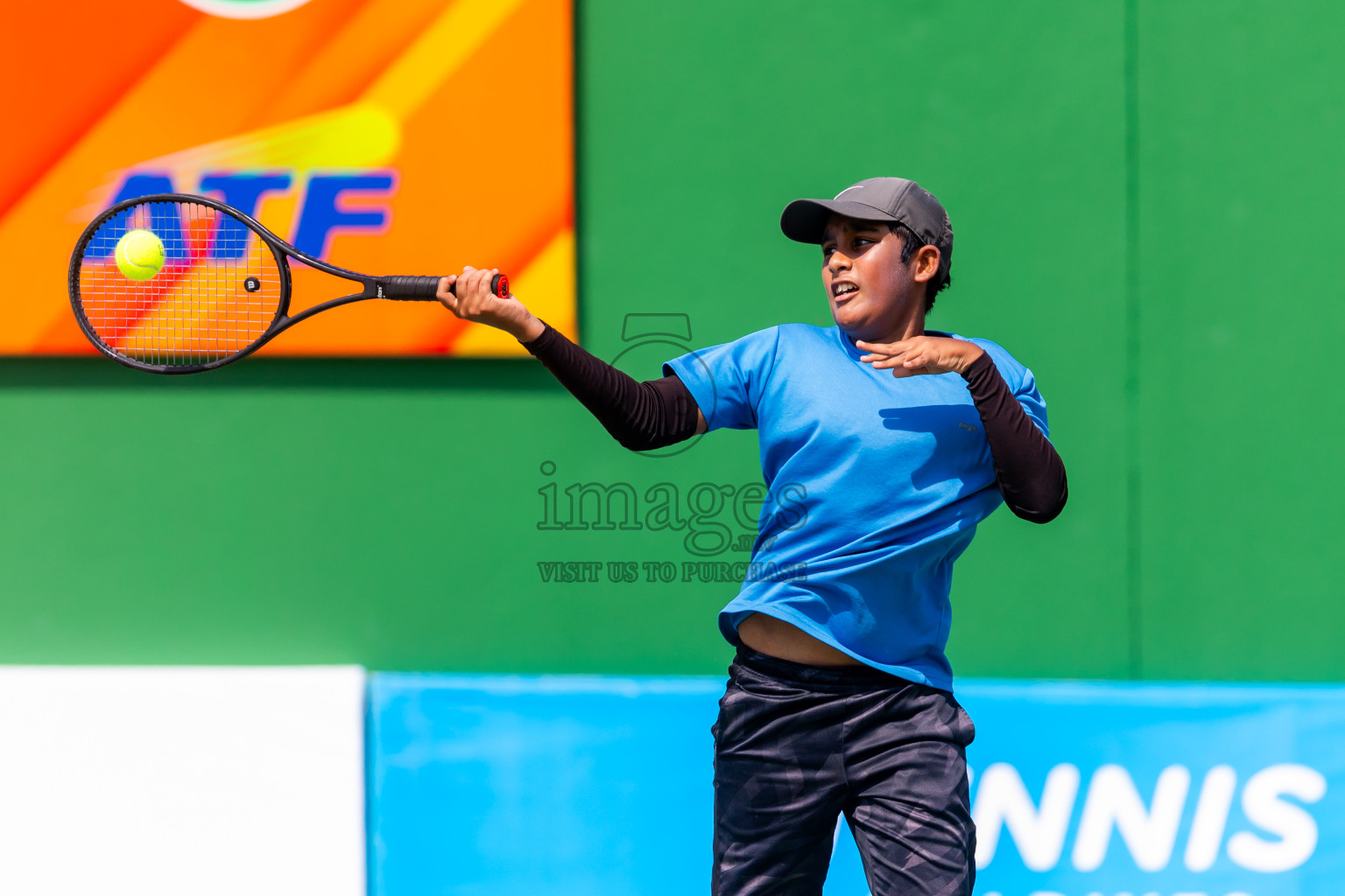 Day 2 of ATF Maldives Junior Open Tennis was held in Male' Tennis Court, Male', Maldives on Tuesday, 10th December 2024. Photos: Nausham Waheed / images.mv