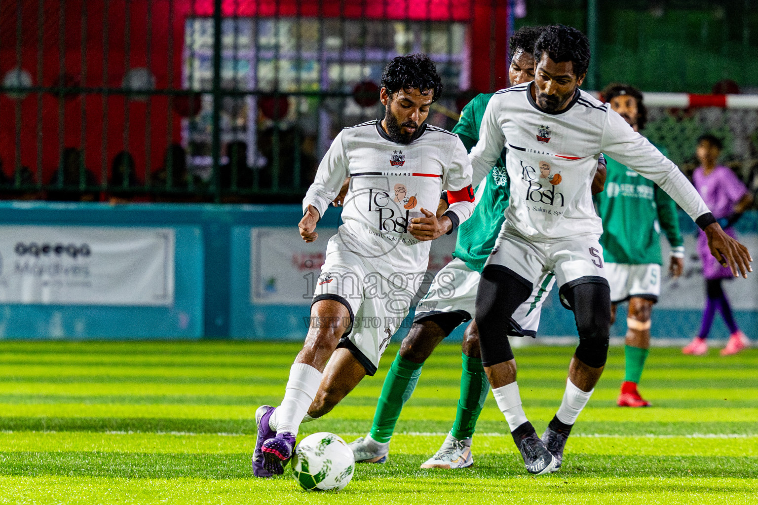 Ifhaams vs Dee Cee Jay SC in Final of Laamehi Dhiggaru Ekuveri Futsal Challenge 2025 was held on Tuesday, 29th July 2025, at Dhiggaru Futsal Ground, Dhiggaru, Maldives Photos: Nausham Waheed  / images.mv