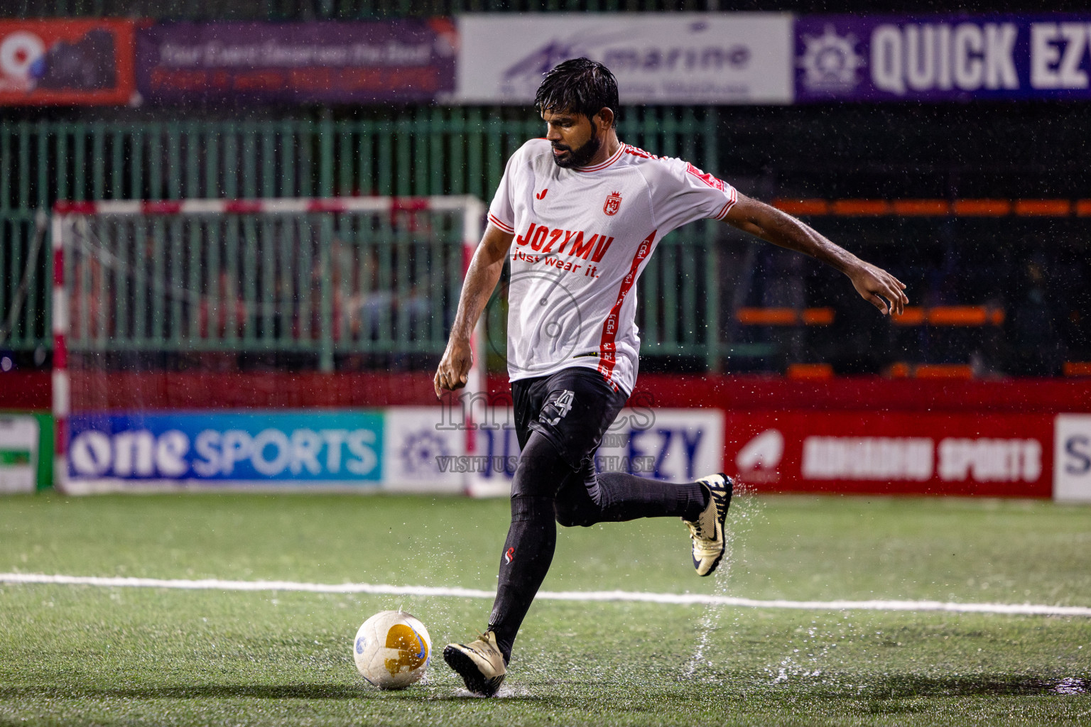 L Maabaidhoo vs L Maavah in Day 18 of Golden Futsal Challenge 2025 was held on Wednesday, 22nd January 2025, in Hulhumale', Maldives. Photos: Nausham Waheed / images.mv