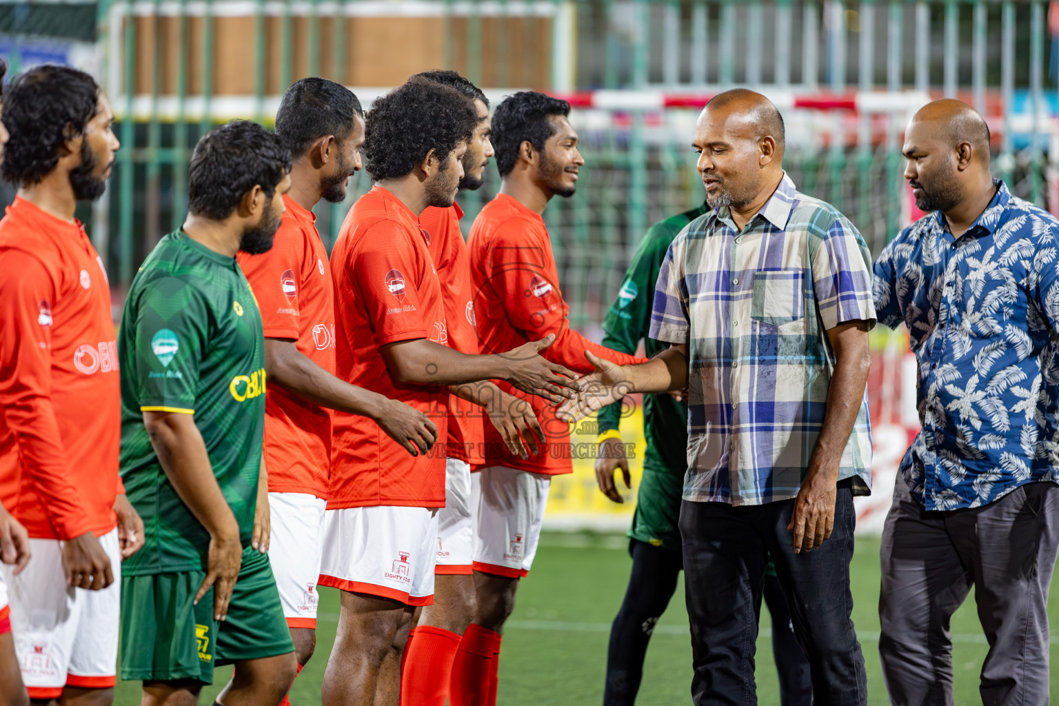 K. Gaafaru VS B. Eydhafushi on Day 36 of Golden Futsal Challenge 2024 was held on Wednesday, 21st February 2024, in Hulhumale', Maldives 
Photos: Hassan Simah/ images.mv