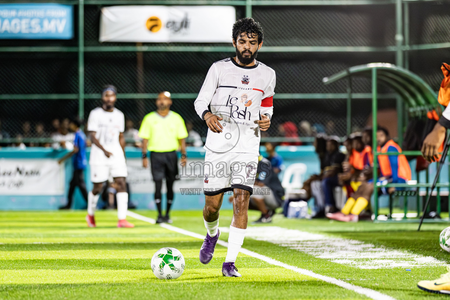 Day 3 of Laamehi Dhiggaru Ekuveri Futsal Challenge 2025 was held on Saturday, 26th July 2025, at Dhiggaru Futsal Ground, Dhiggaru, Maldives Photos: Areef / images.mv