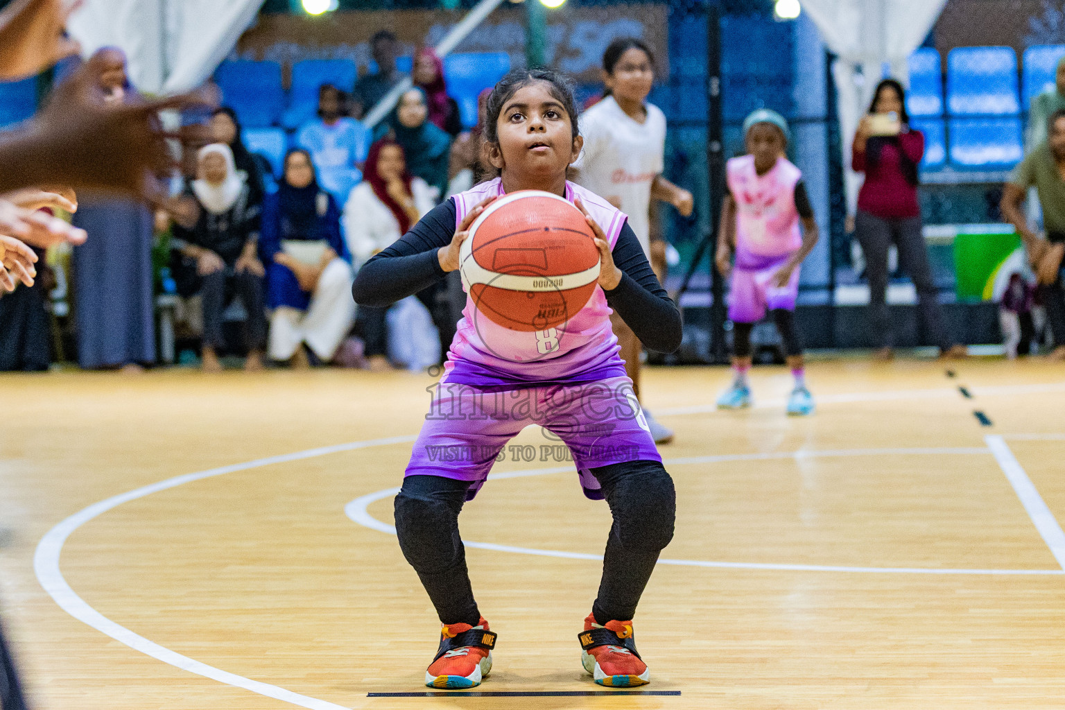Day 3 of Milo 5 x 5 Junior Challenge 2025 - Basketball tournament held in Basketball Training Center, Male', Maldives on Saturday, 11th October 2025. Photos by: Nausham Waheed, Areef Adam / Images.mv