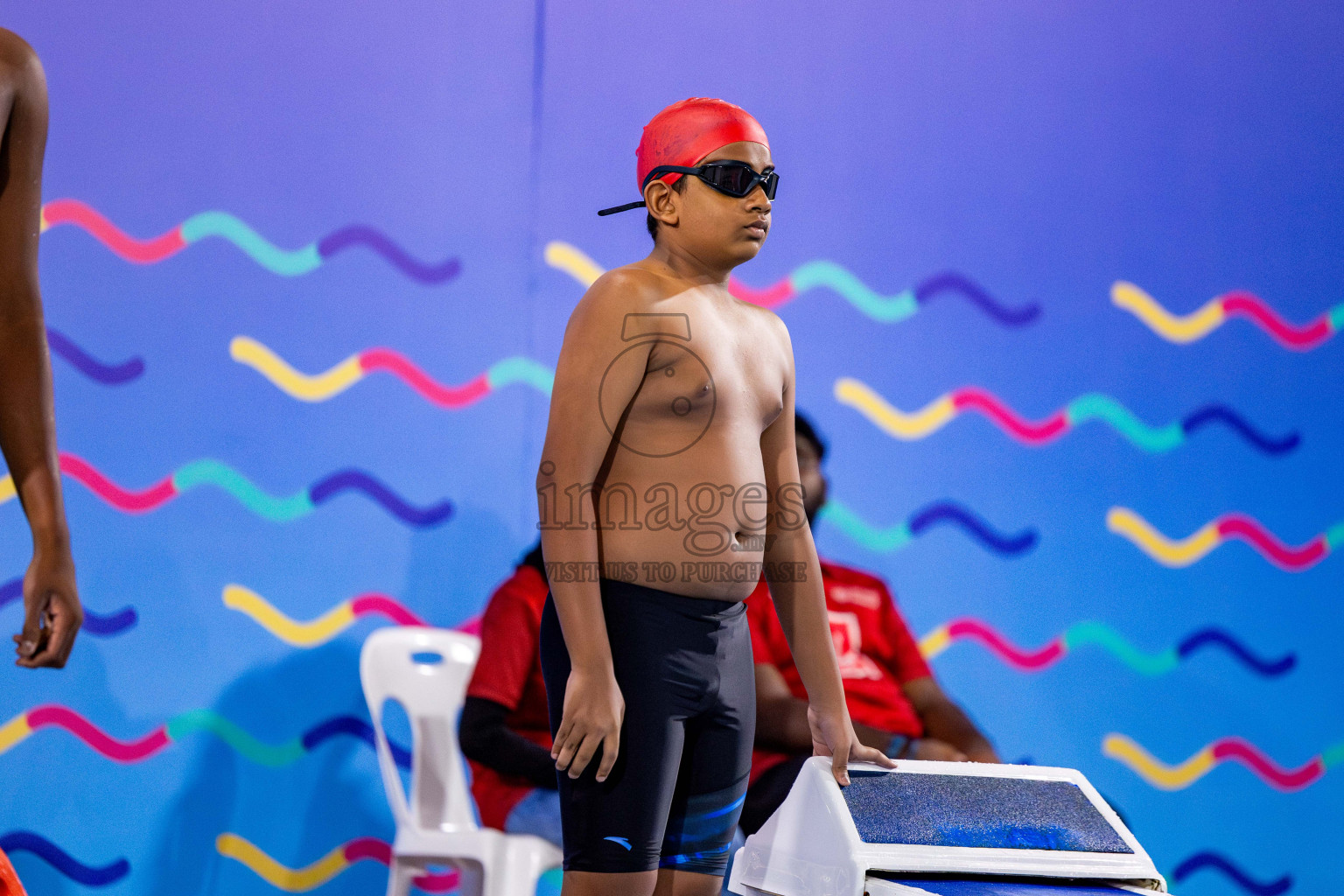 Day 3 of National Swimming Competition 2024 held in Hulhumale', Maldives on Sunday, 15th December 2024. Photos: Nausham Waheed/ images.mv