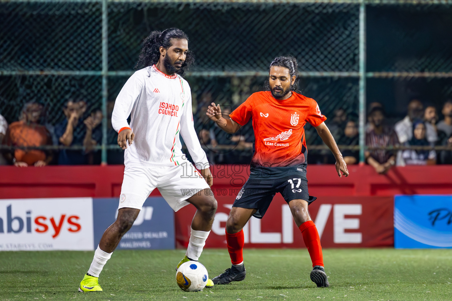 L Gan vs L Isdhoo in Laamu Atoll Finals Day 26 of Golden Futsal Challenge 2025 was held on Thursday , 30th January 2025, in Hulhumale', Maldives. Photos: Ismail Thoriq / images.mv