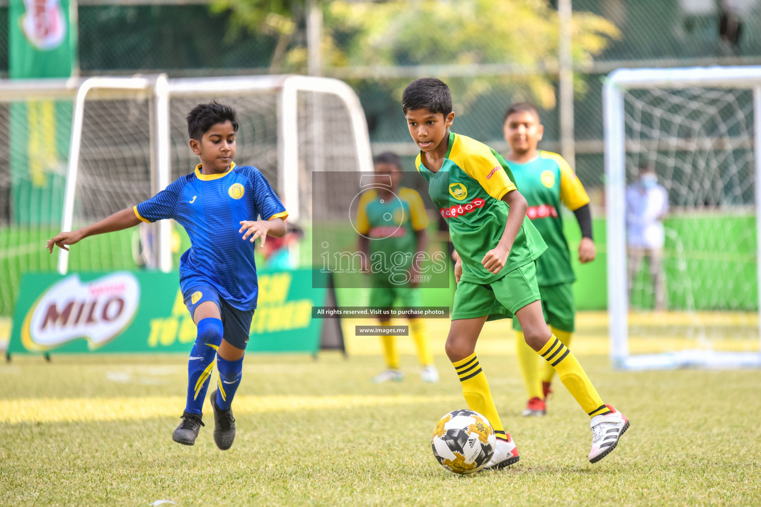 Day 1 of MILO Academy Championship 2022 held in Male' Maldives on Friday, 11th March 2021. Photos by: Nausham waheed