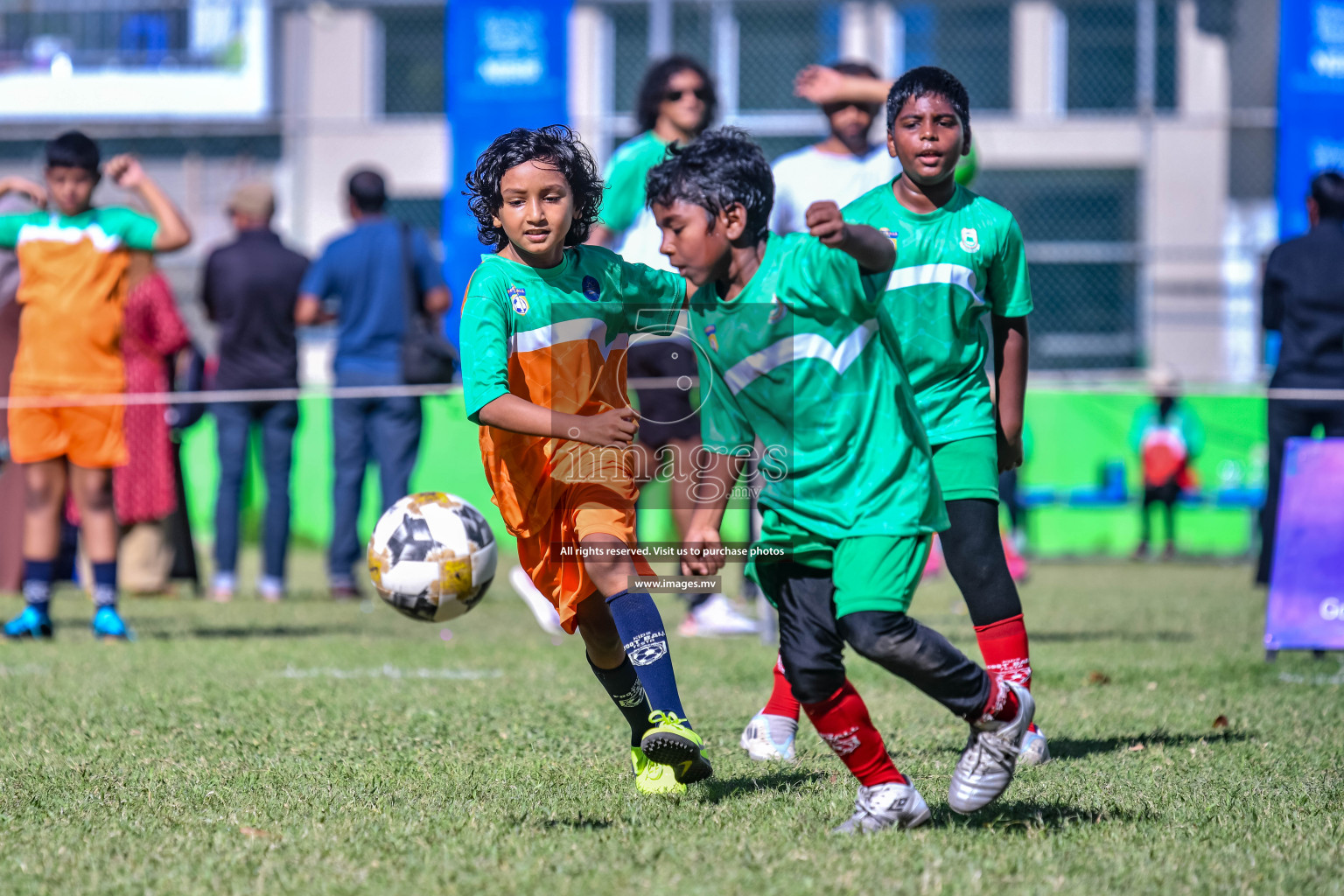 Day 2 of Milo Kids Football Fiesta 2022 was held in Male', Maldives on 20th October 2022. Photos: Nausham Waheed/ images.mv