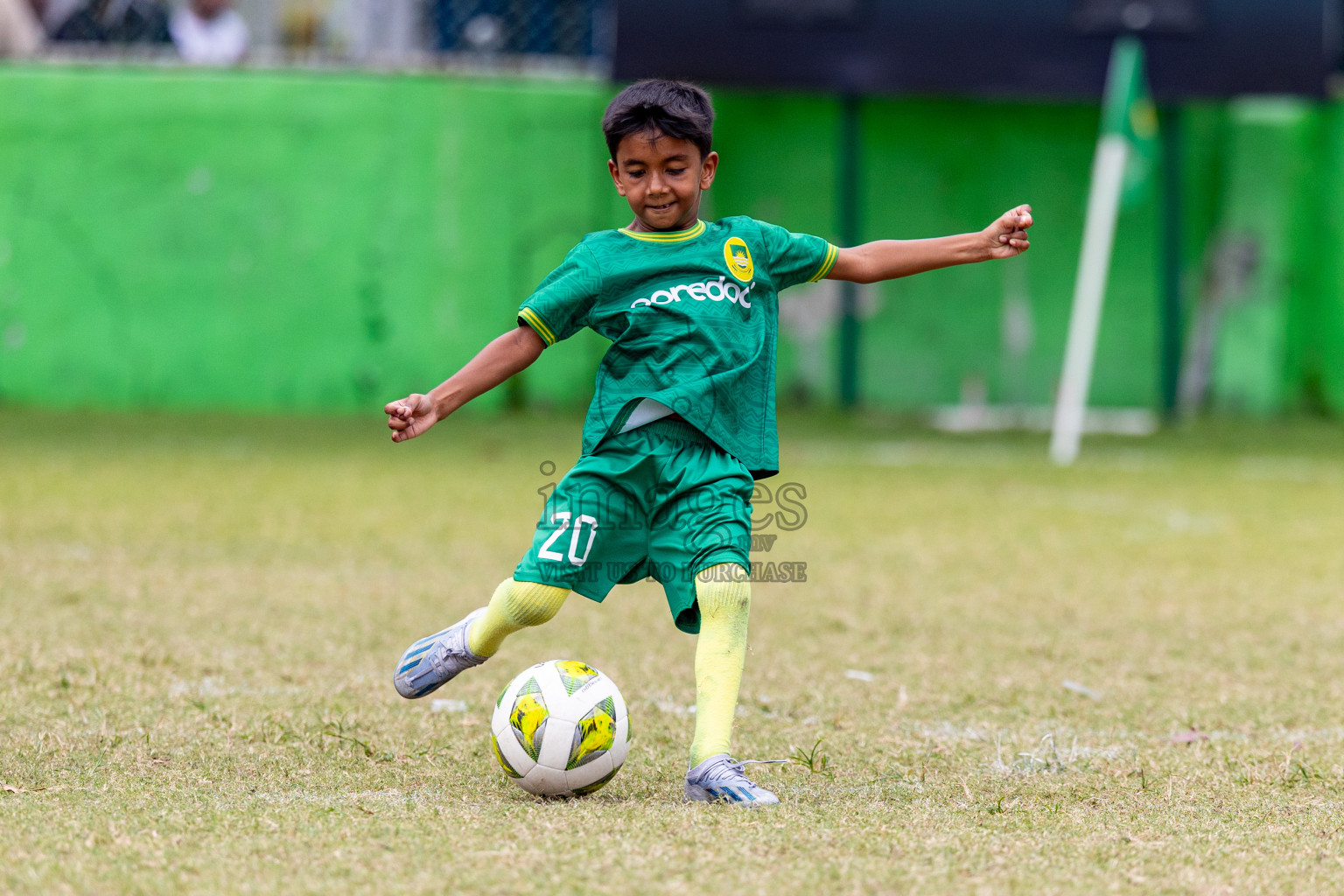 Day 1 of MILO SVAM Juniors 2025 (U-8) was held at Henveiru Stadium in Male', Maldives on Thursday, 26th June 2025. 
Photos: Hassan Simah / images.mv