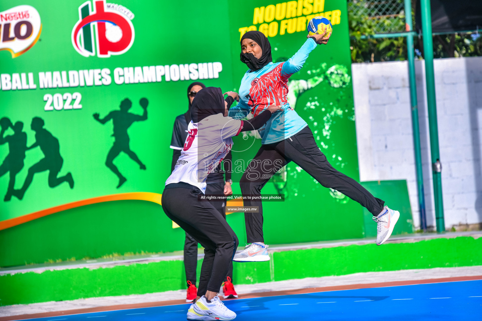 Milo 5th Handball Maldives Championship 2022 Day 17 held in Male', Maldives on 04th July2022 Photos By: Nausham Waheed /images.mv