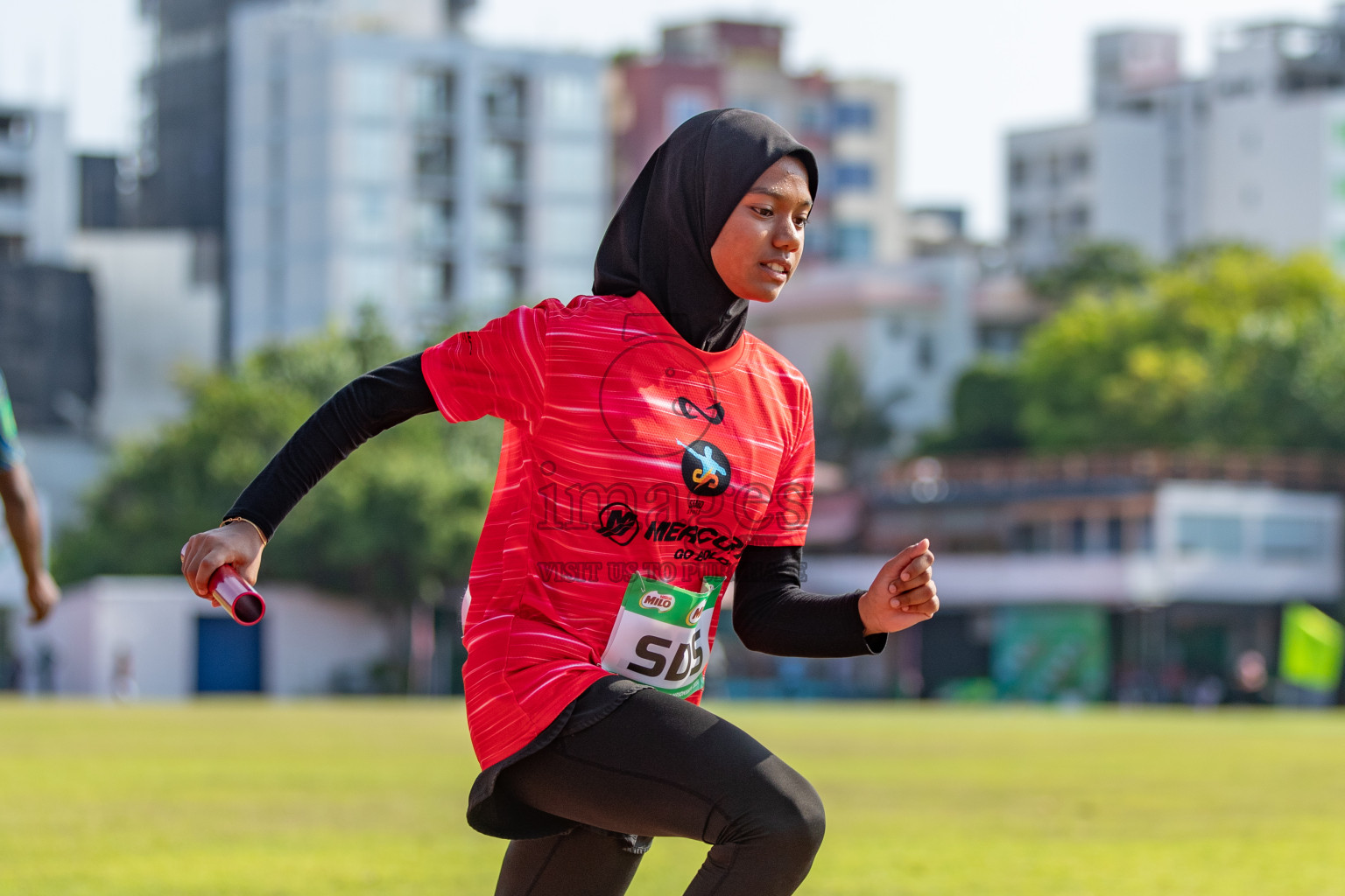 Day 4 of MILO Athletics Association Championship was held on Friday, 8th March 2024 in Male', Maldives. Photos: Hasna Hussain