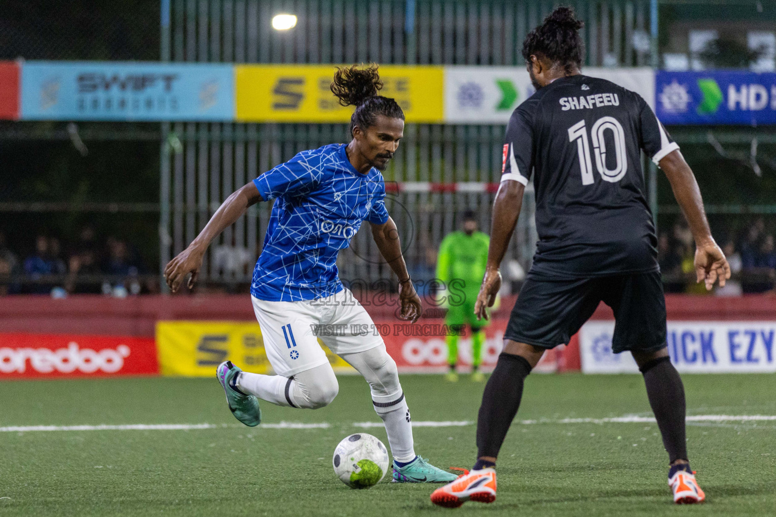 HDh Nolhivaranfaru vs HDh Naivaadhoo in Day 10 of Golden Futsal Challenge 2024 was held on Tuesday, 23rd January 2024, in Hulhumale', Maldives Photos: Nausham Waheed / images.mv