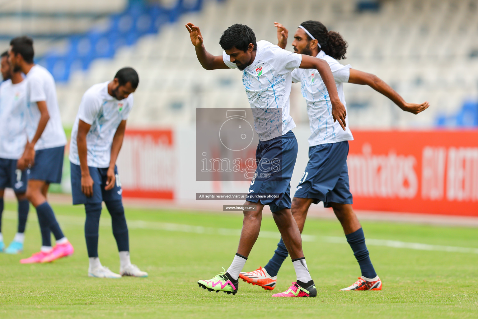 Lebanon vs Maldives in SAFF Championship 2023 held in Sree Kanteerava Stadium, Bengaluru, India, on Tuesday, 28th June 2023. Photos: Nausham Waheed, Hassan Simah / images.mv