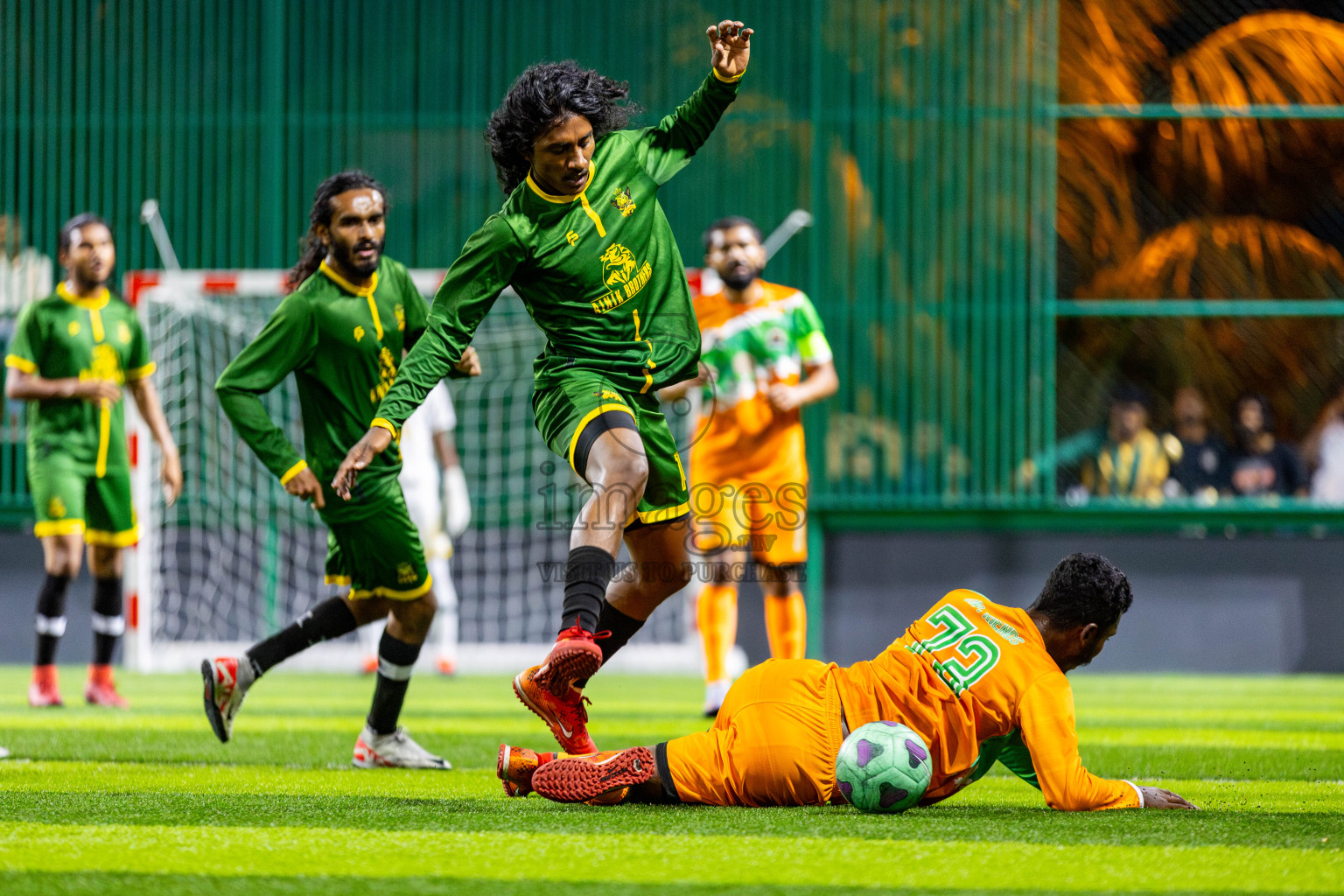 Squadra vs UNF in Day 2 of Quarter Finals of BG Futsal Challenge 2024 was held on Saturday , 30th March 2024, in Male', Maldives Photos: Nausham Waheed / images.mv