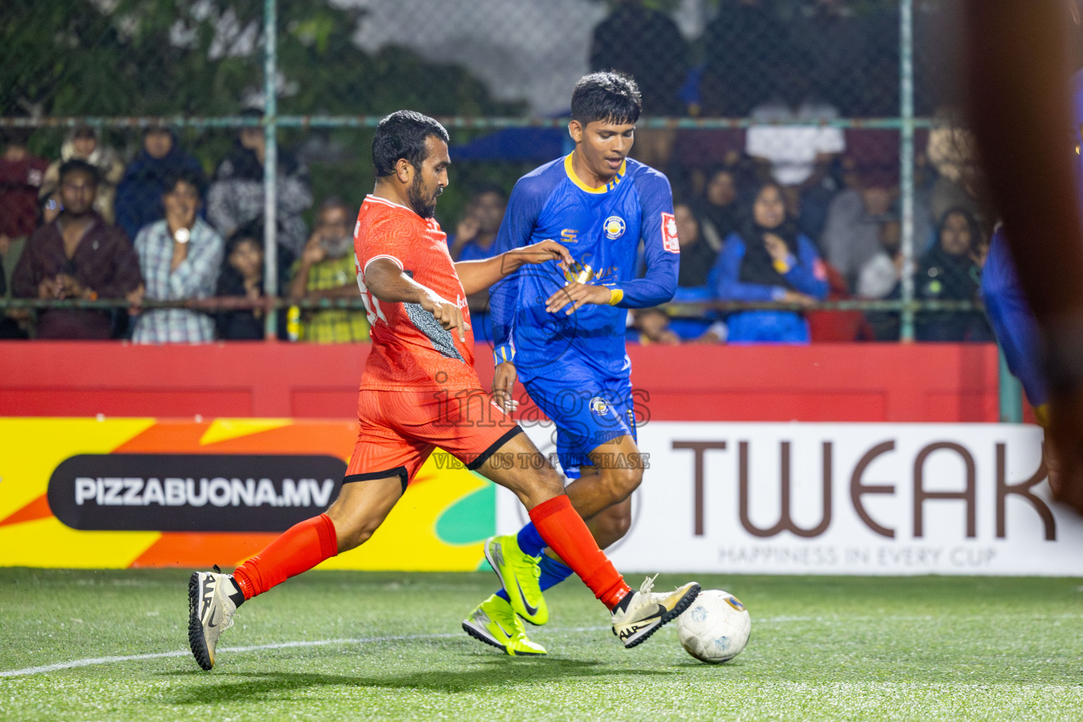 HA Filladhoo vs HA Baarah in Day 13 of Golden Futsal Challenge 2025 was held on Friday, 17th January 2025, in Hulhumale', Maldives 
Photos: Hassan Simah / images.mv