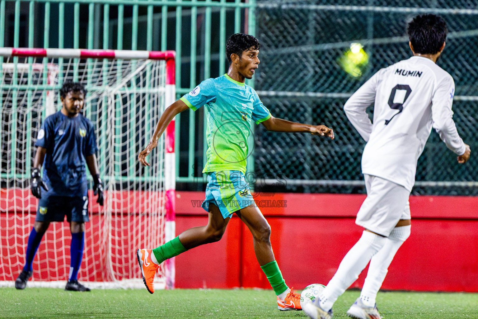 Silver Sands vs Club WAMCO in Day 14 of Office League 2025 was held on Tuesday, 29th April 2025 in Hulhumale', Maldives. Photos: Nausham Waheed / images.mv