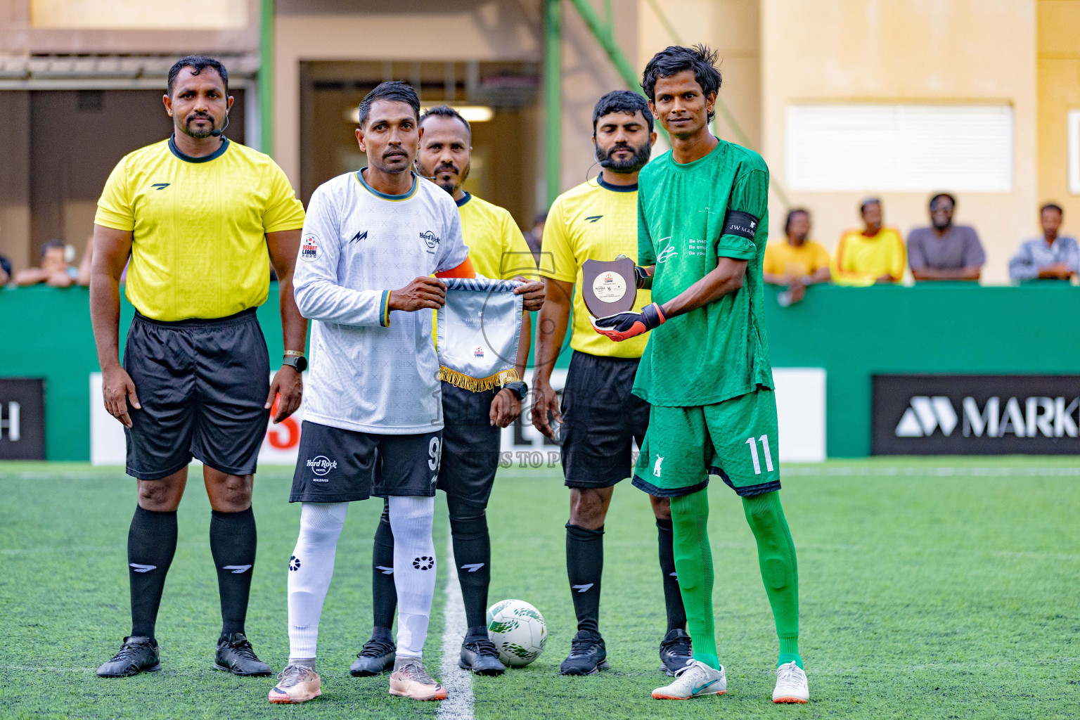 JW Marriott vs Hard Rock in Resort League 2025 (South Male Zone) day 12 was held on Monday, 13th October 2025 in Crossroads's Maldives, Photos: Areef Adam / images.mv