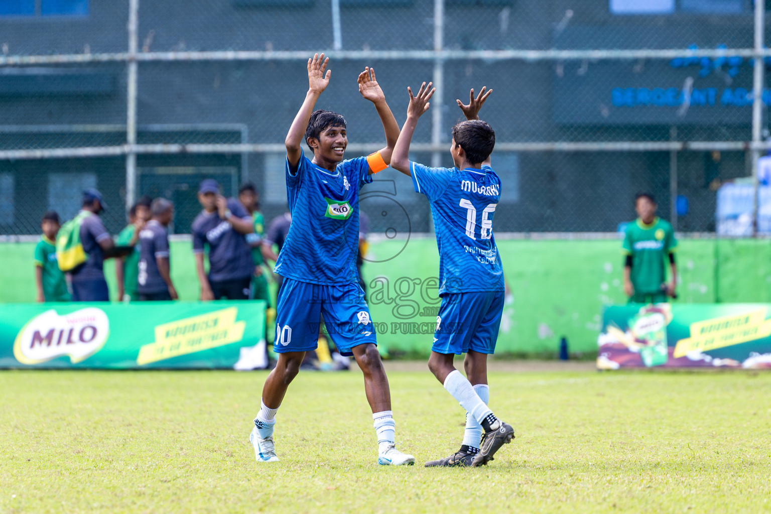 Day 3 of MILO Academy Championship 2024 (U-14) was held in Henveyru Stadium, Male', Maldives on Saturday, 2nd November 2024.
Photos: Hassan Simah / Images.mv