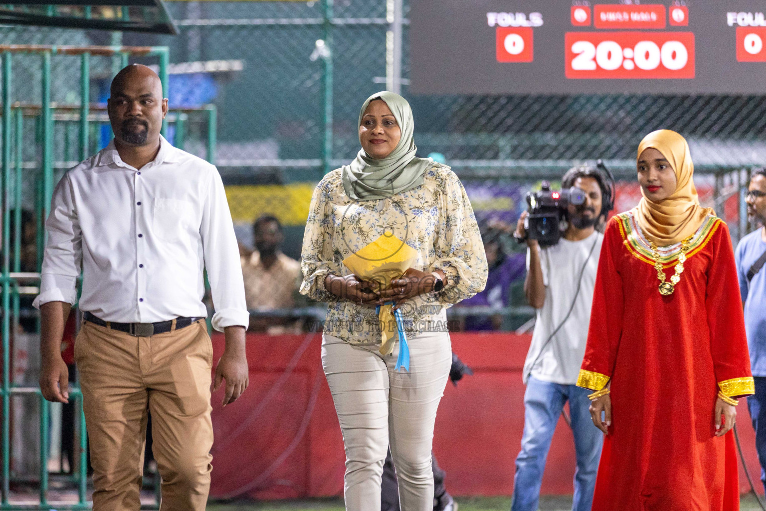 Opening of Golden Futsal Challenge 2024 with Charity Shield Match between L.Gan vs Th. Thimarafushi was held on Sunday, 14th January 2024, in Hulhumale', Maldives Photos: Ismail Thoriq / images.mv