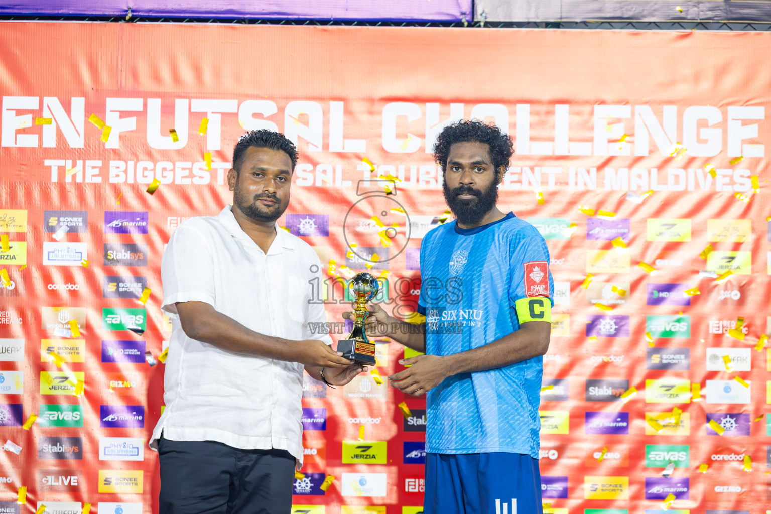 M Dhiggaru vs M Muli in Meemu Atoll Finals in Day 25 of Golden Futsal Challenge 2025 was held on Wednesday , 28th January 2025, in Hulhumale', Maldives. Photos: Ismail Thoriq / images.mv