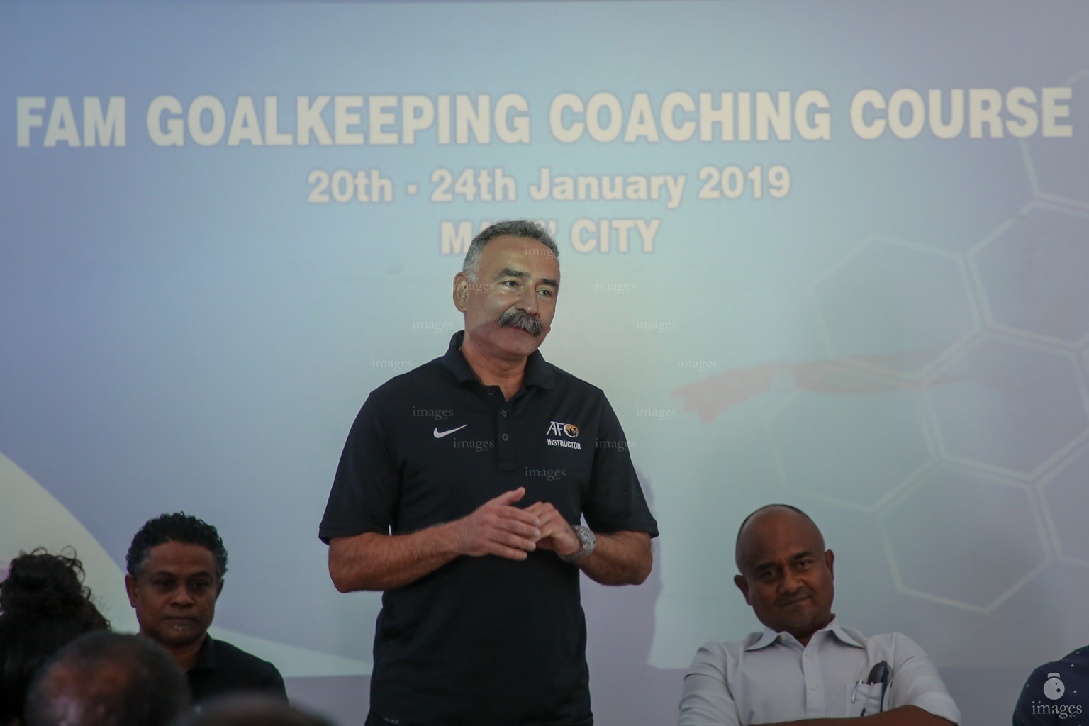 FAM Goalkeeper Coaching Course Opening Ceremony 2019 Sunday 20th January 2019, FAM House, (Photo: Suadh Abdul Sattar/ Images.mv)